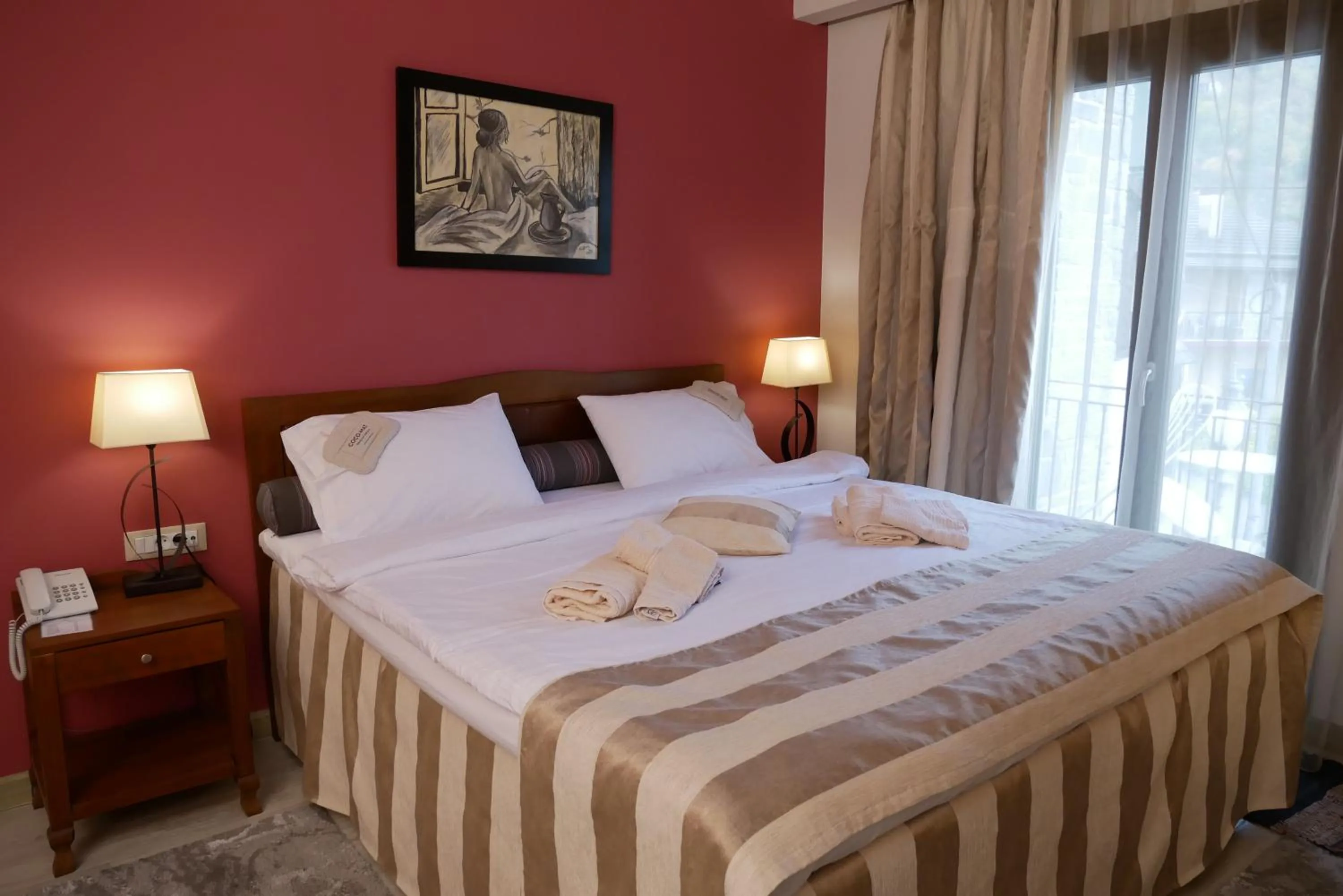 Bedroom, Bed in Hotel Rodovoli