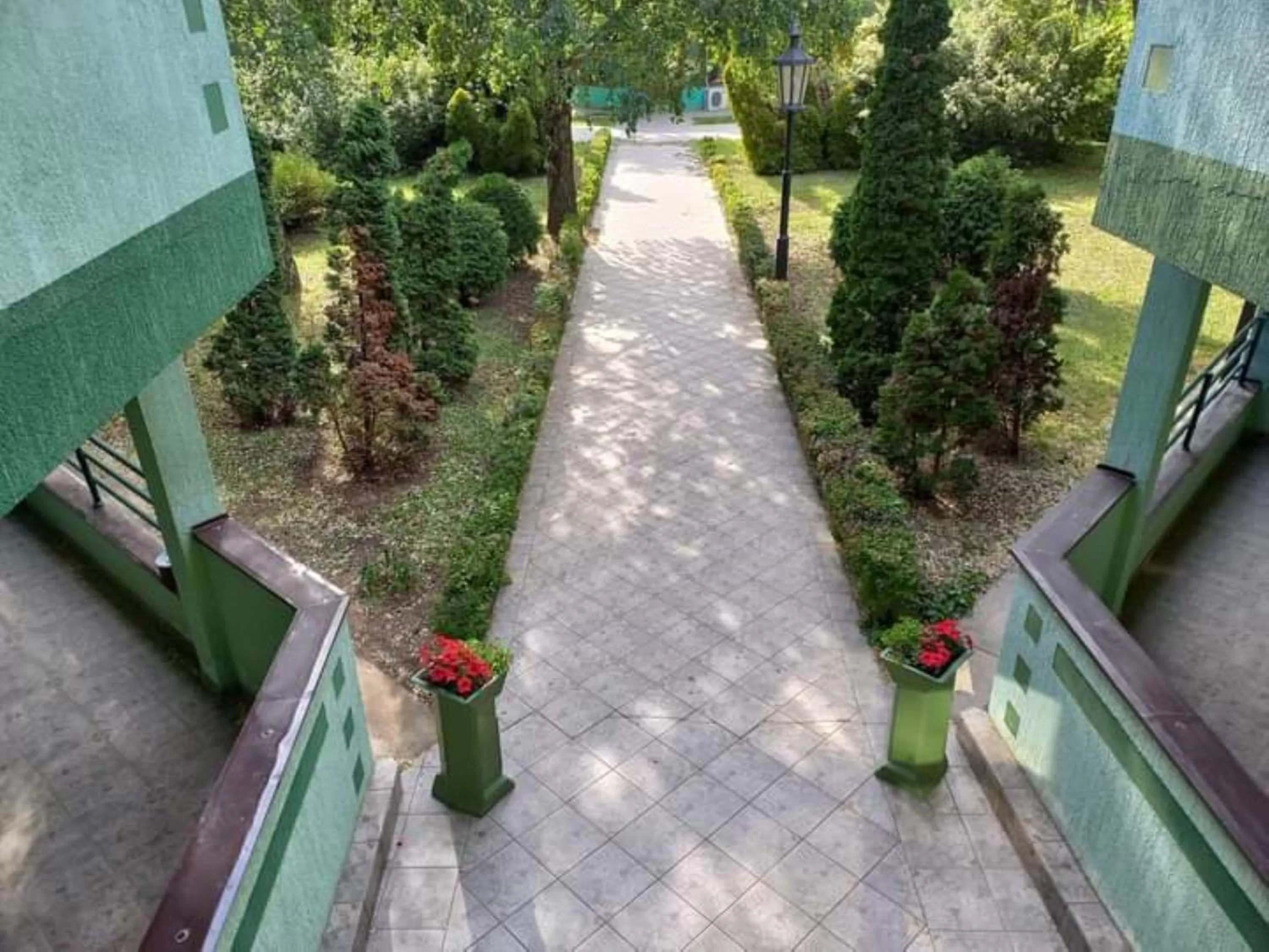 Property building in Garni Hotel Lupus