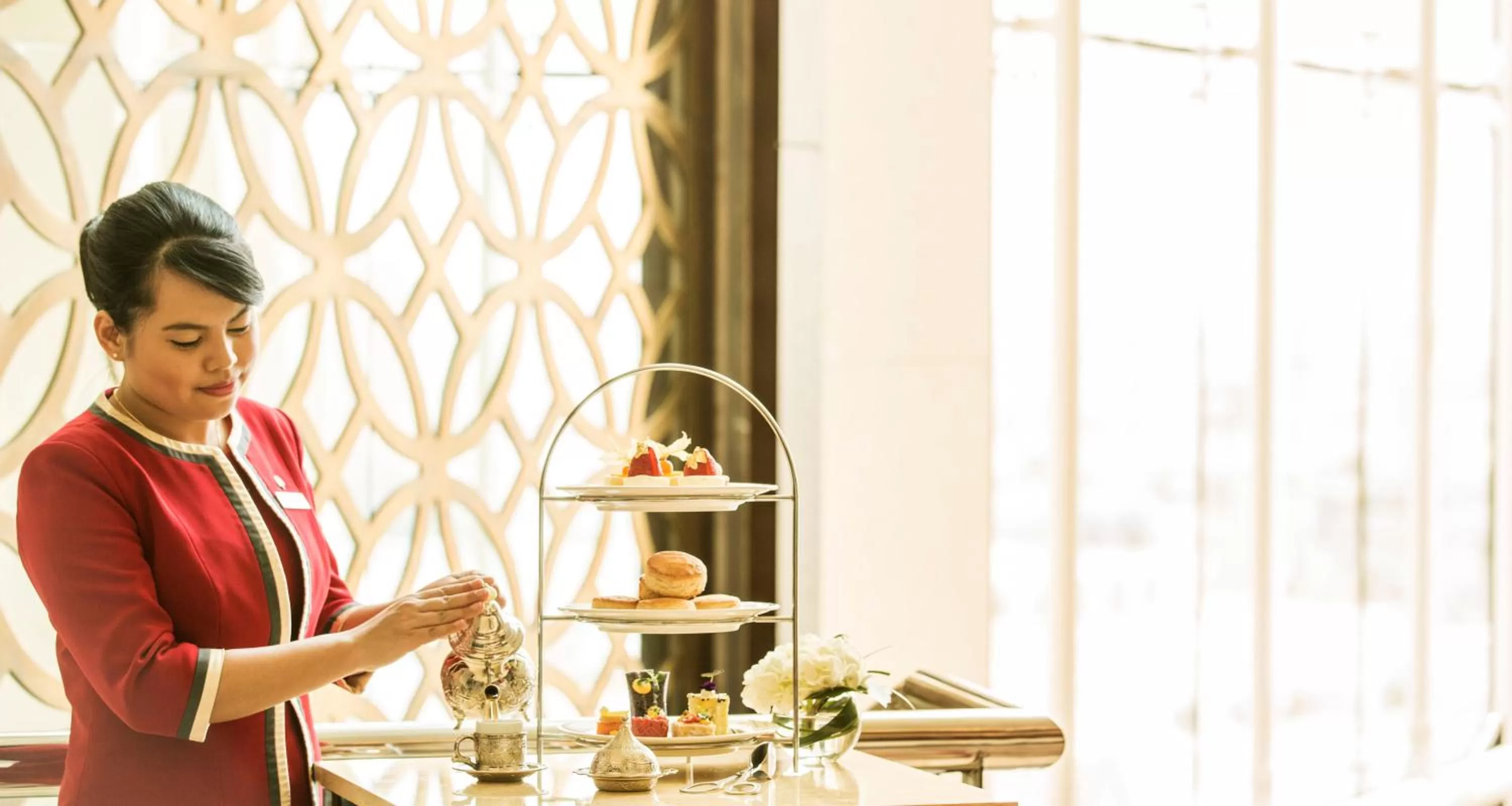 Staff in Raffles Dubai