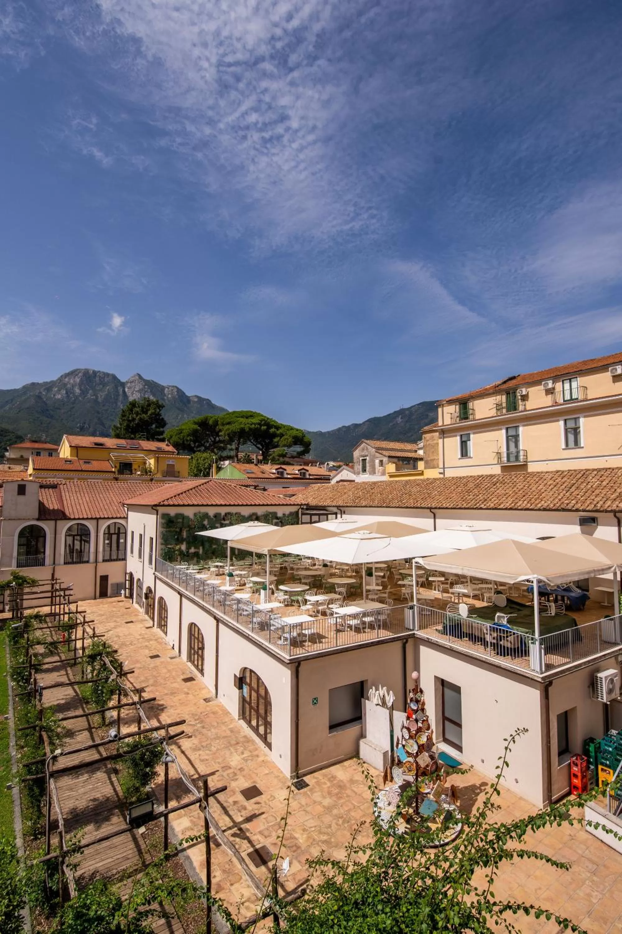Garden view in Palazzo San Giovanni