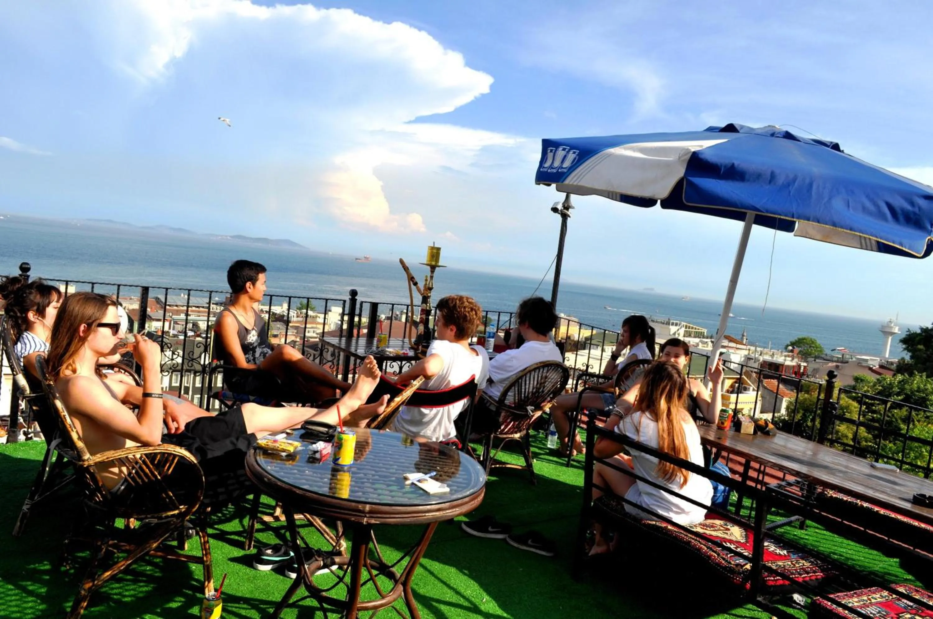 People in Antique Hostel