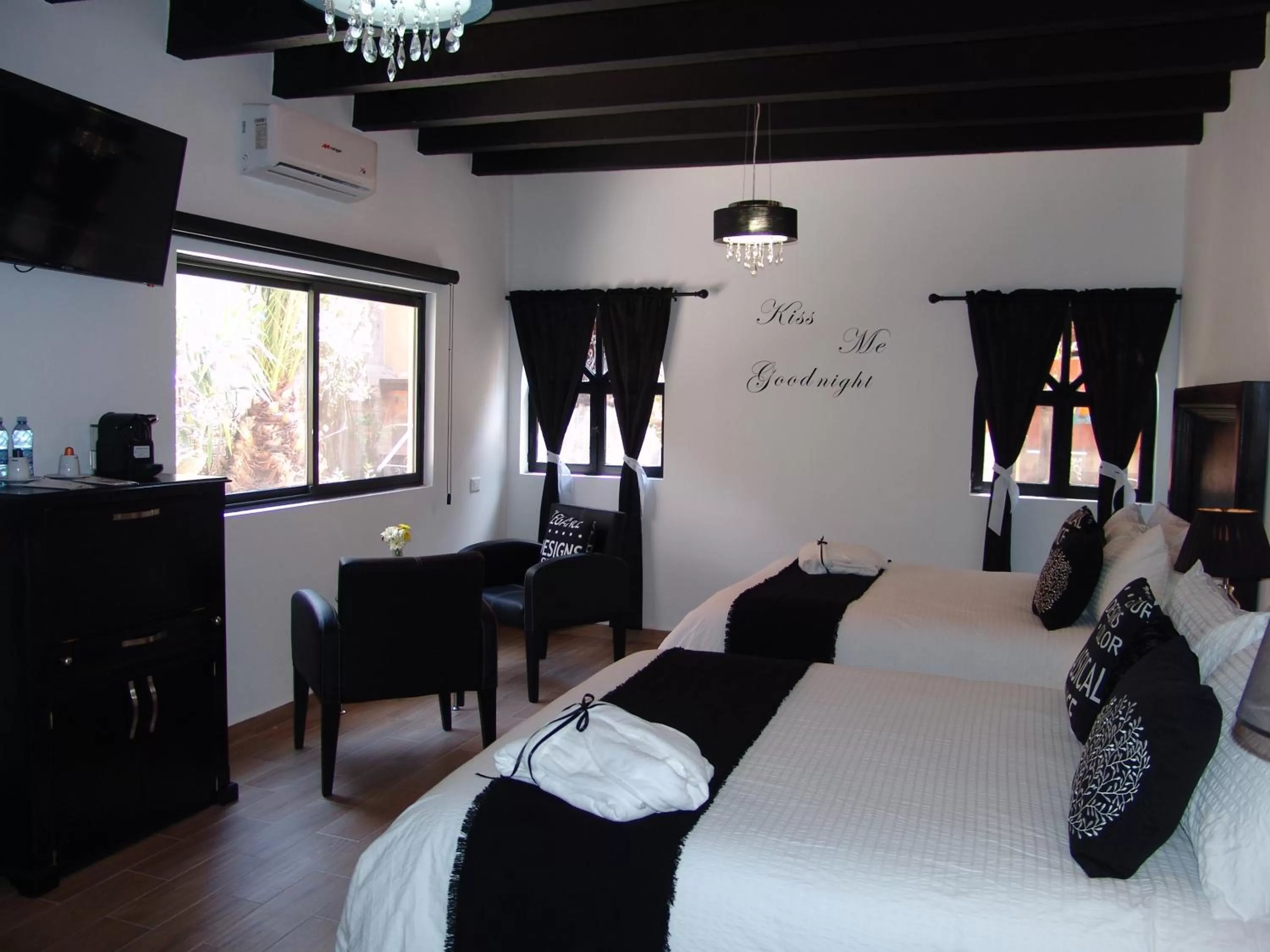 Bed in Hotel Casa Don Quijote