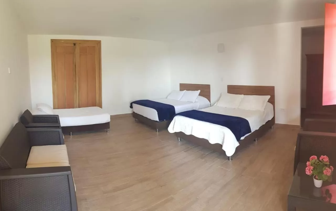 Bed in Finca Cafetera El Balso