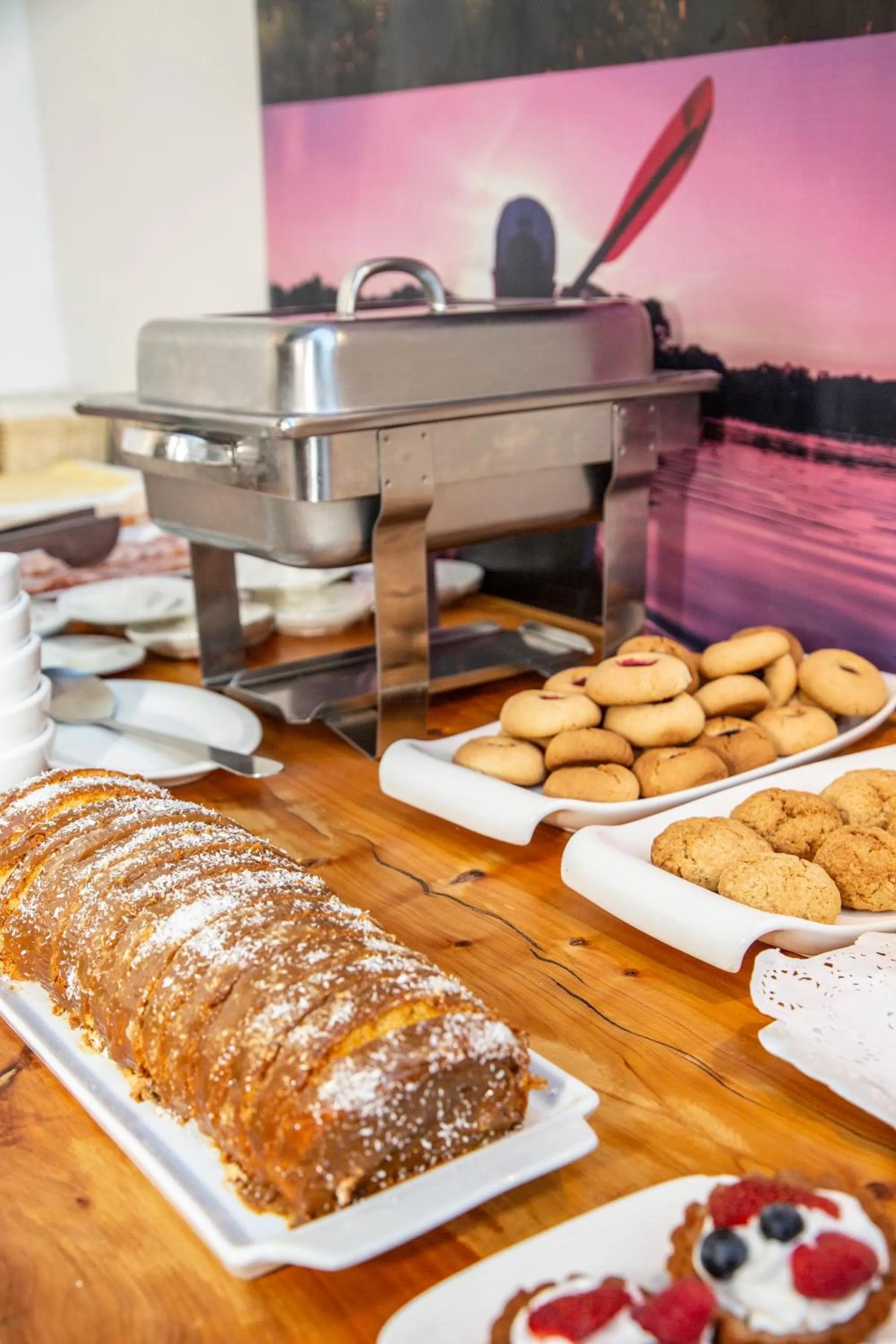 Buffet breakfast, Food in Hotel Cumbres del Sur