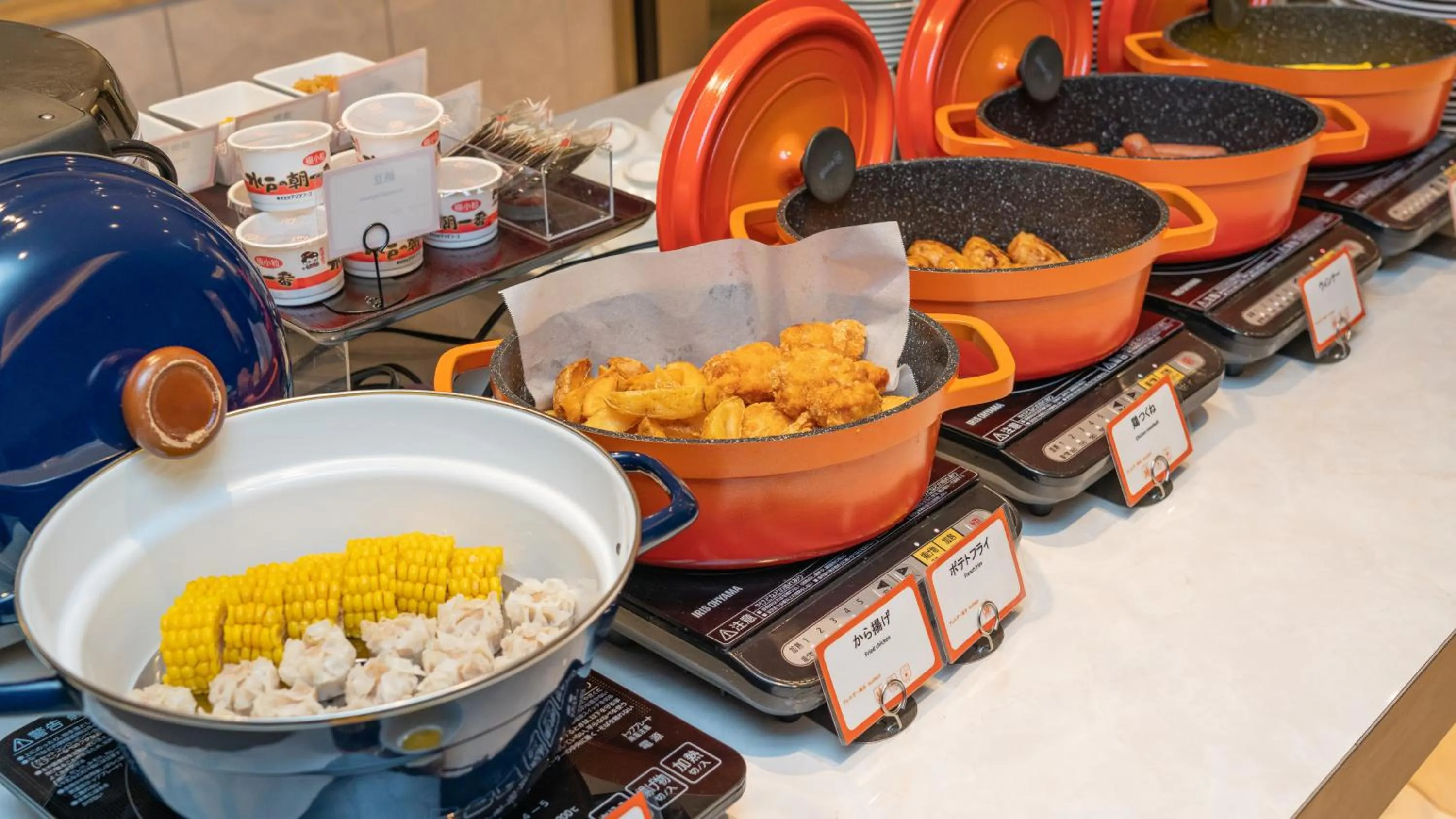 Buffet breakfast in ibis Budget Osaka Umeda