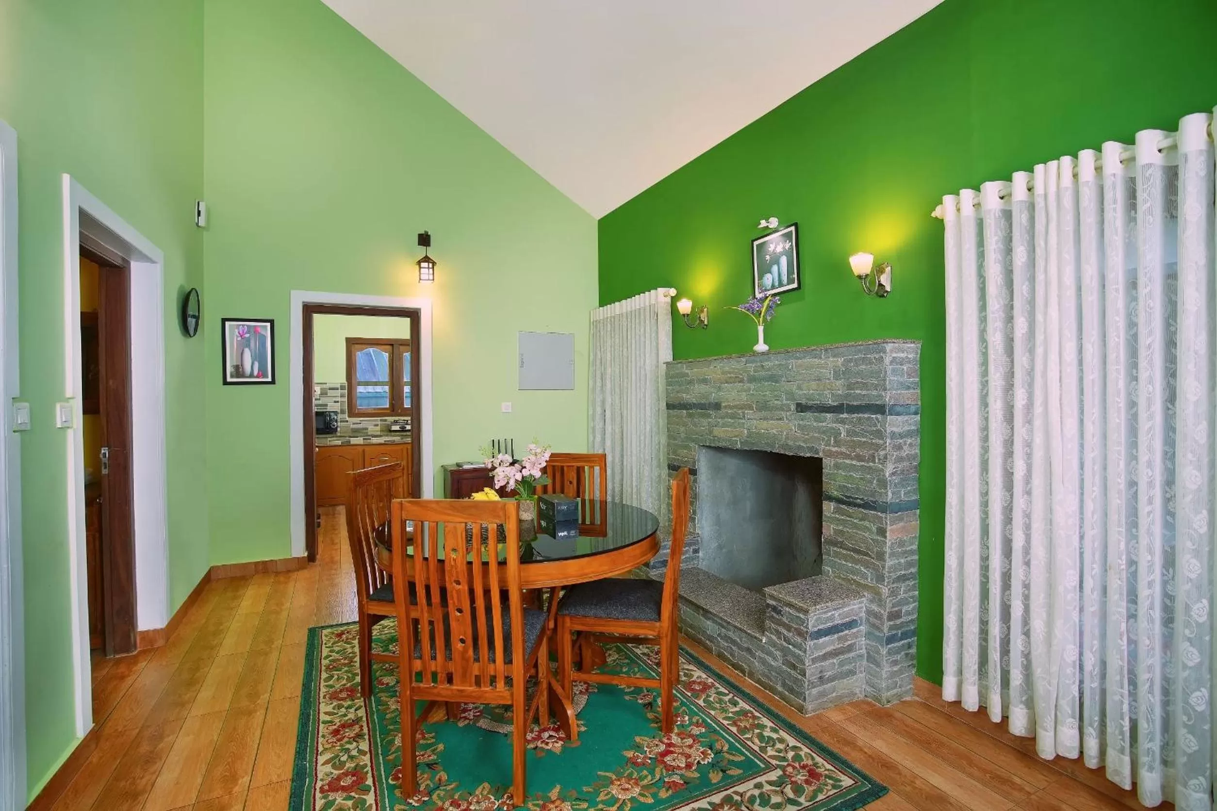 Living room, Dining Area in Zenha Resorts