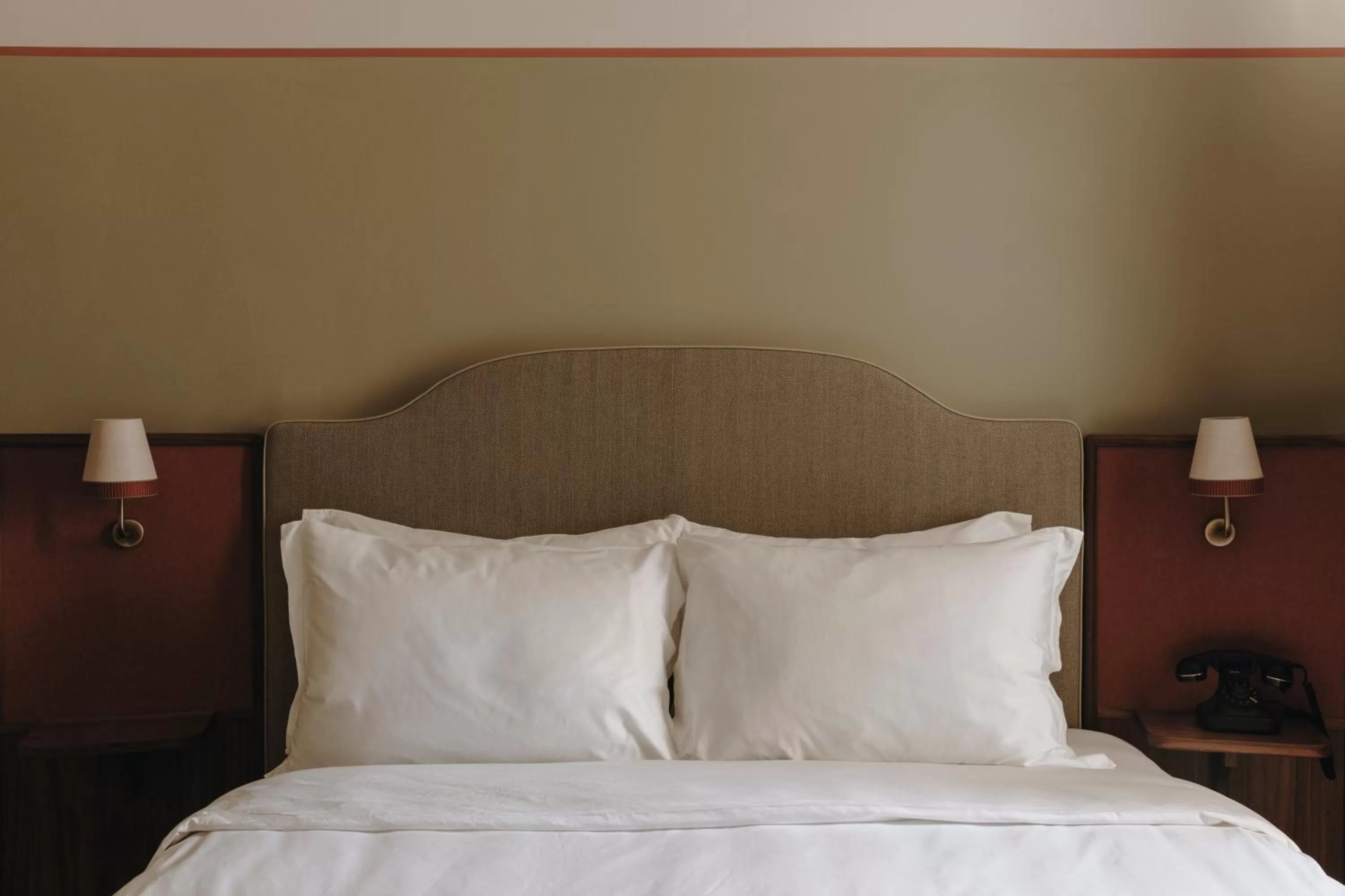 Bedroom, Bed in Parkhotel Mondschein, a Member of Design Hotels