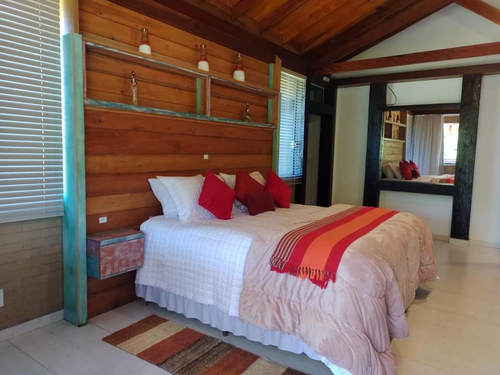 Bed in Pousada Trem Chic