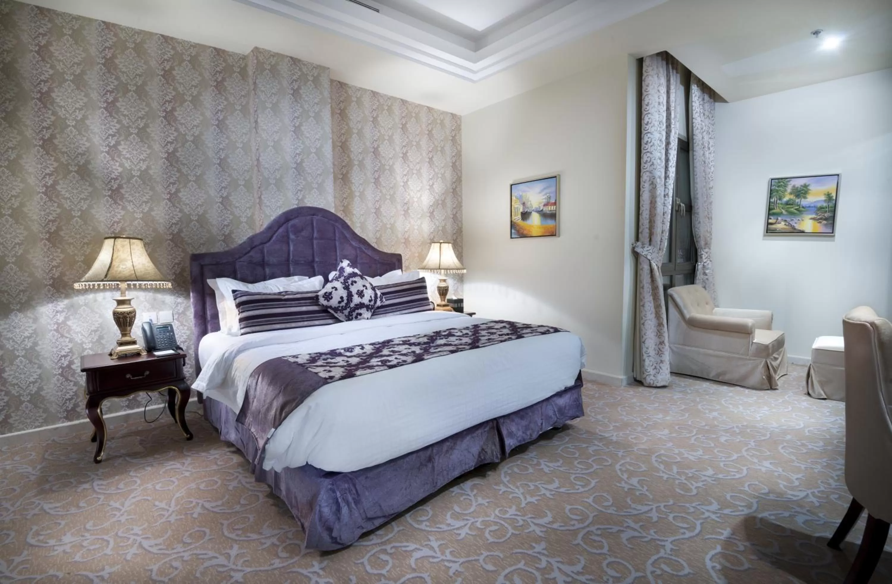 Bedroom, Bed in Mira Trio Hotel - Riyadh - Tahlia Street