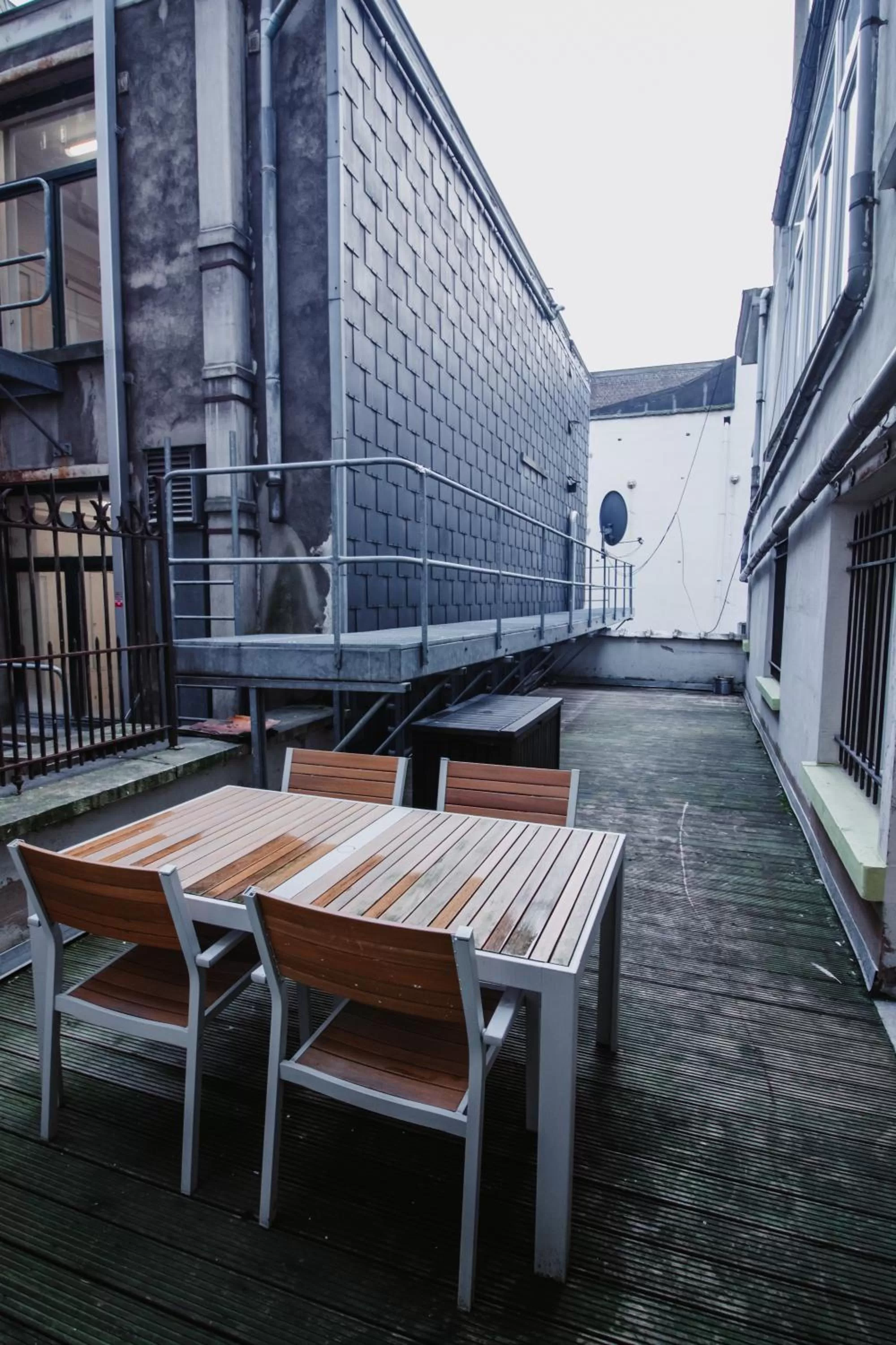 Patio in Super central in Brussels