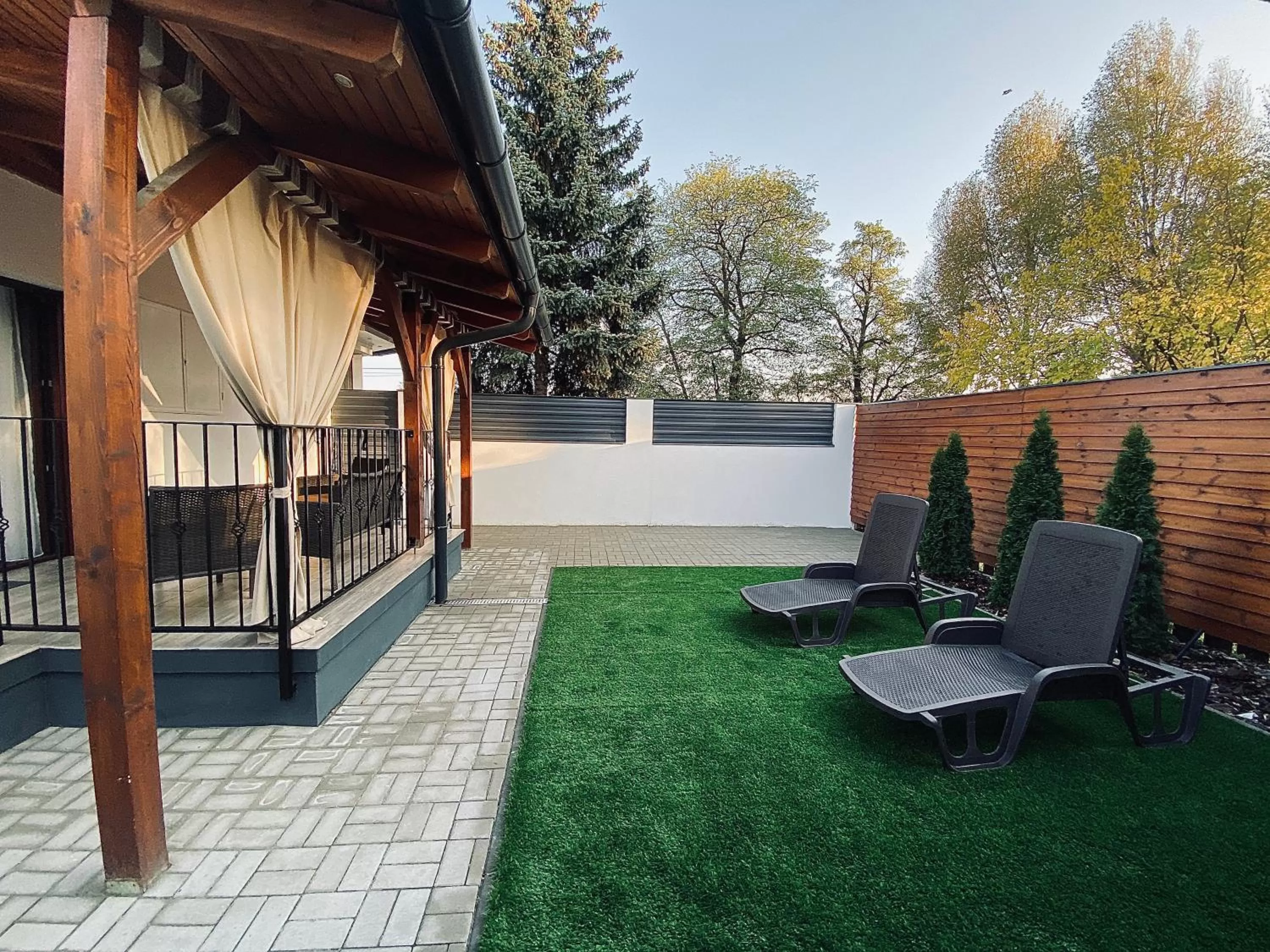 Garden view in Hotel Lotus