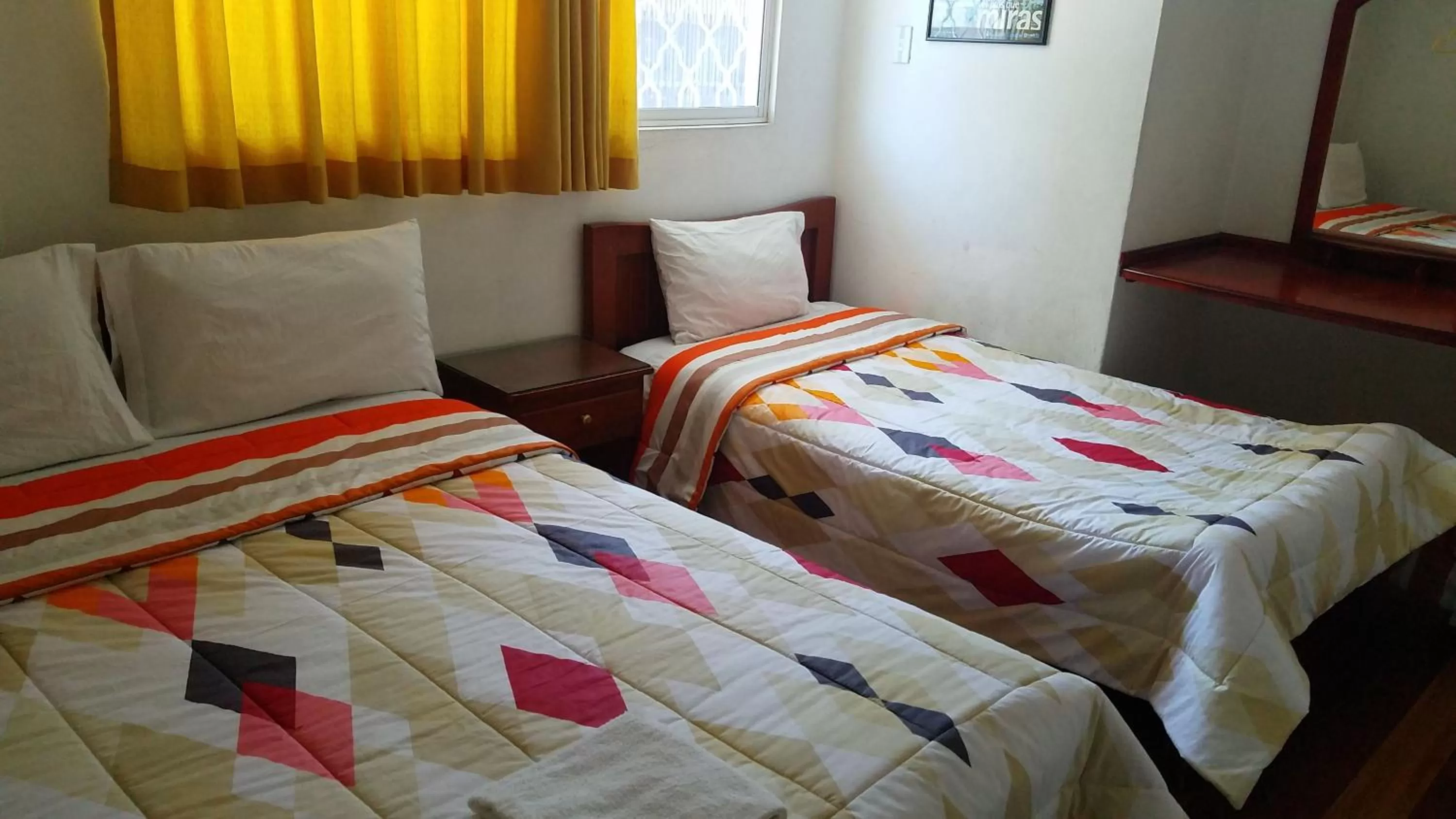 Bed in Hotel Ventura