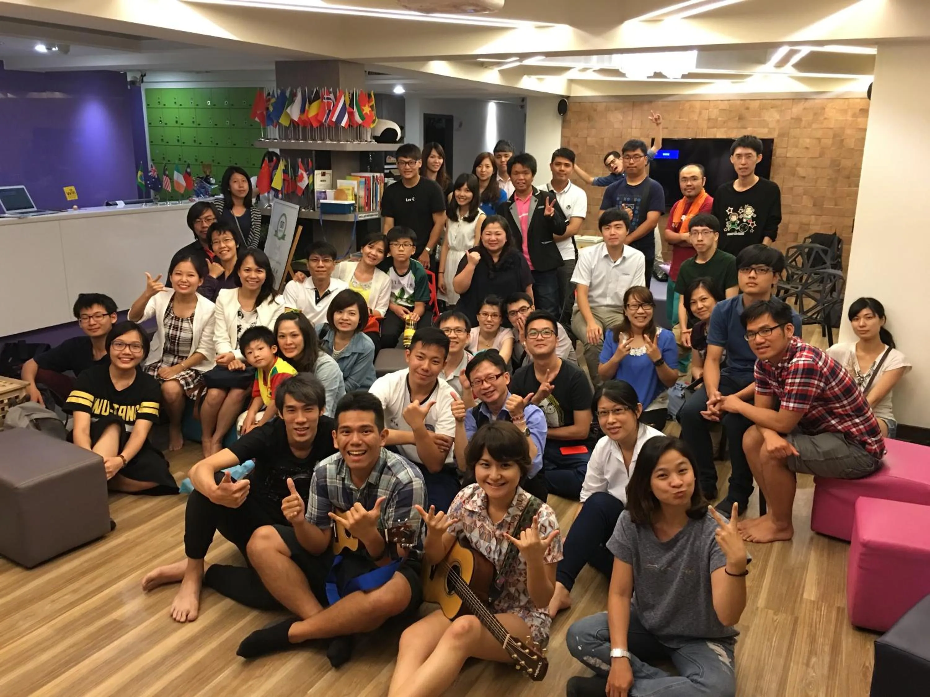 Lobby or reception in 旅悅 國際青年旅館 DreamWell Hostel