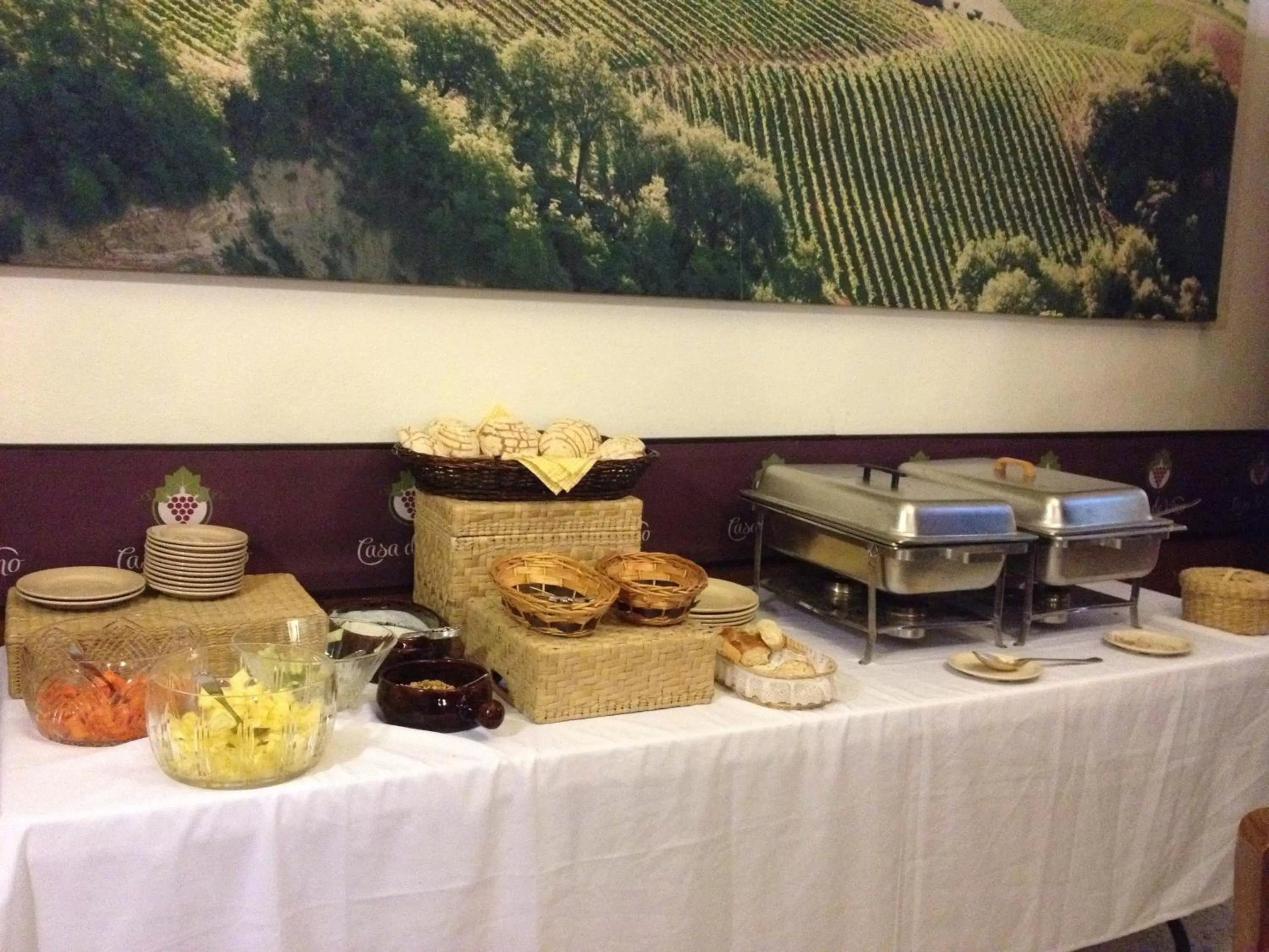 Restaurant/places to eat in Hotel Casa de Vino