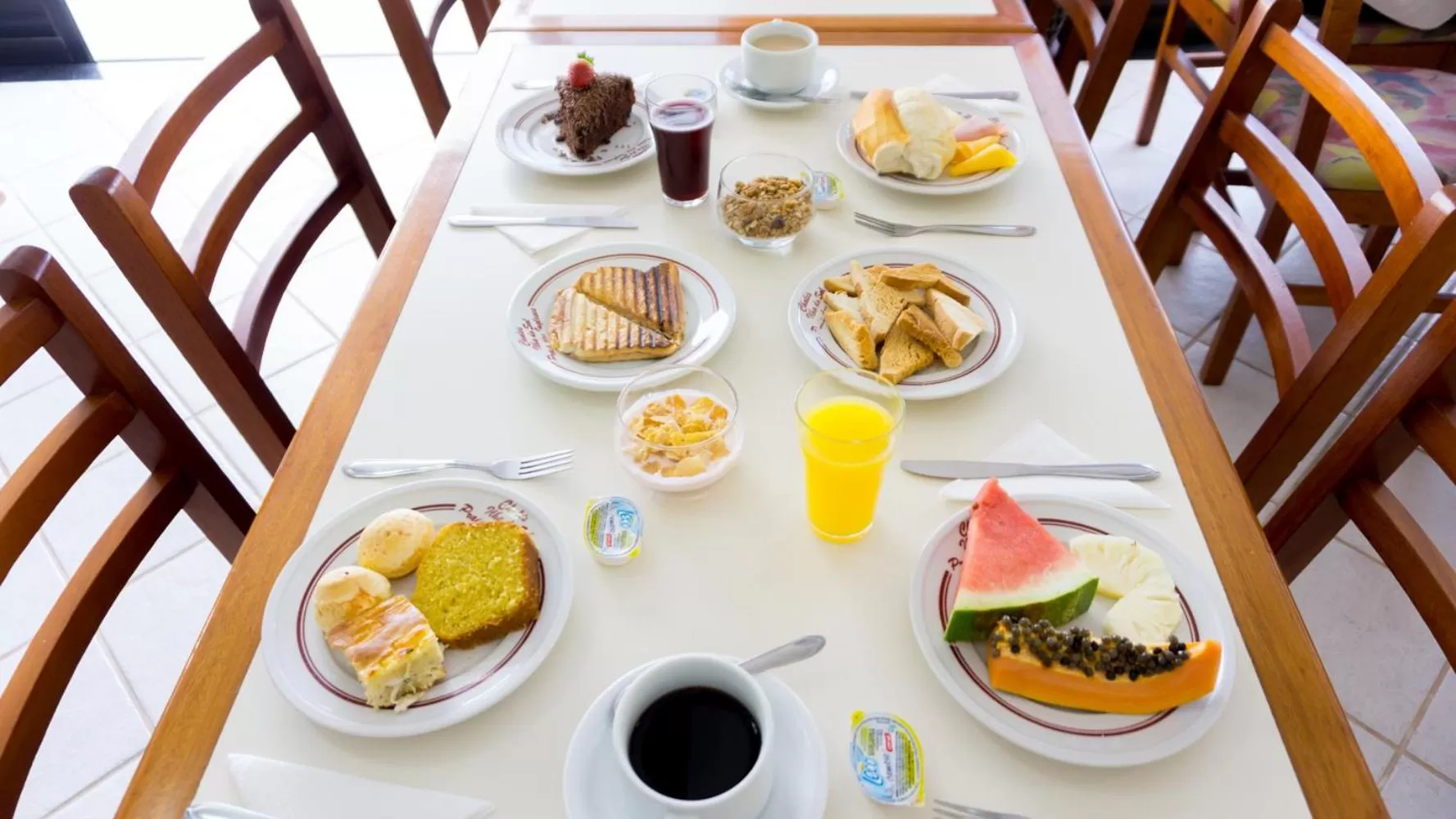 Breakfast in Gentil Hotel