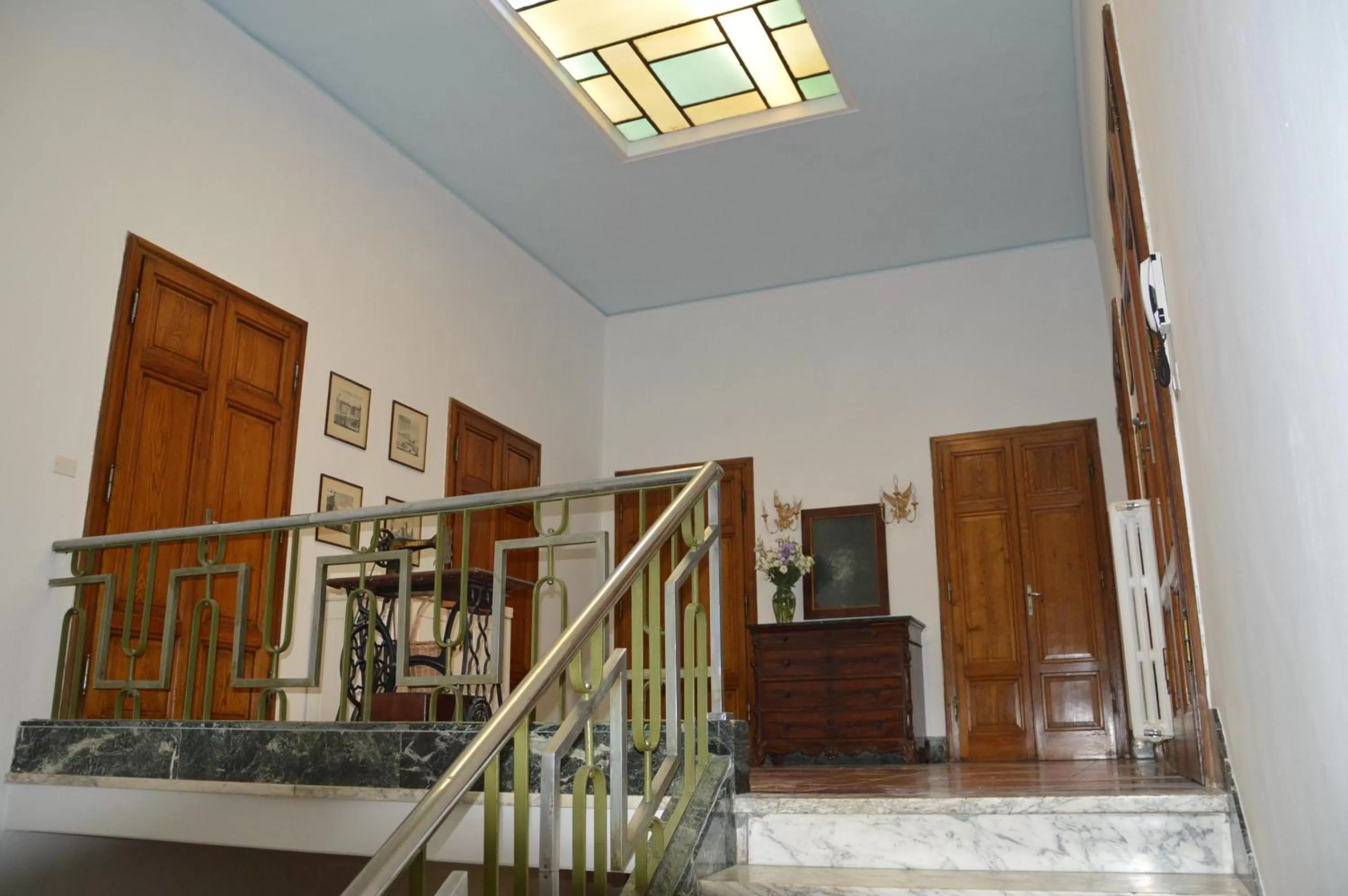 Decorative detail in Villa Gini