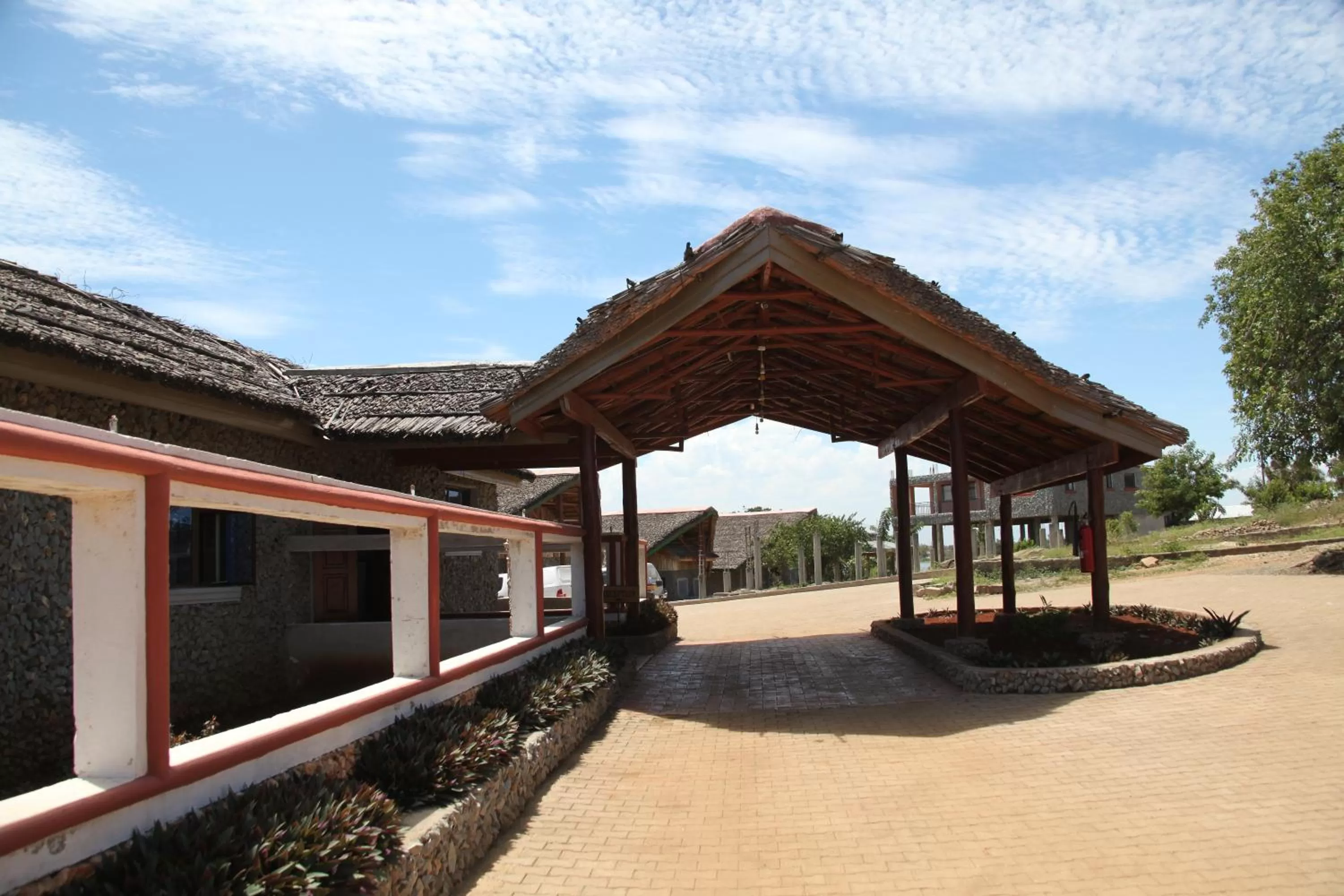 Facade/entrance in Milimani Beach Resort