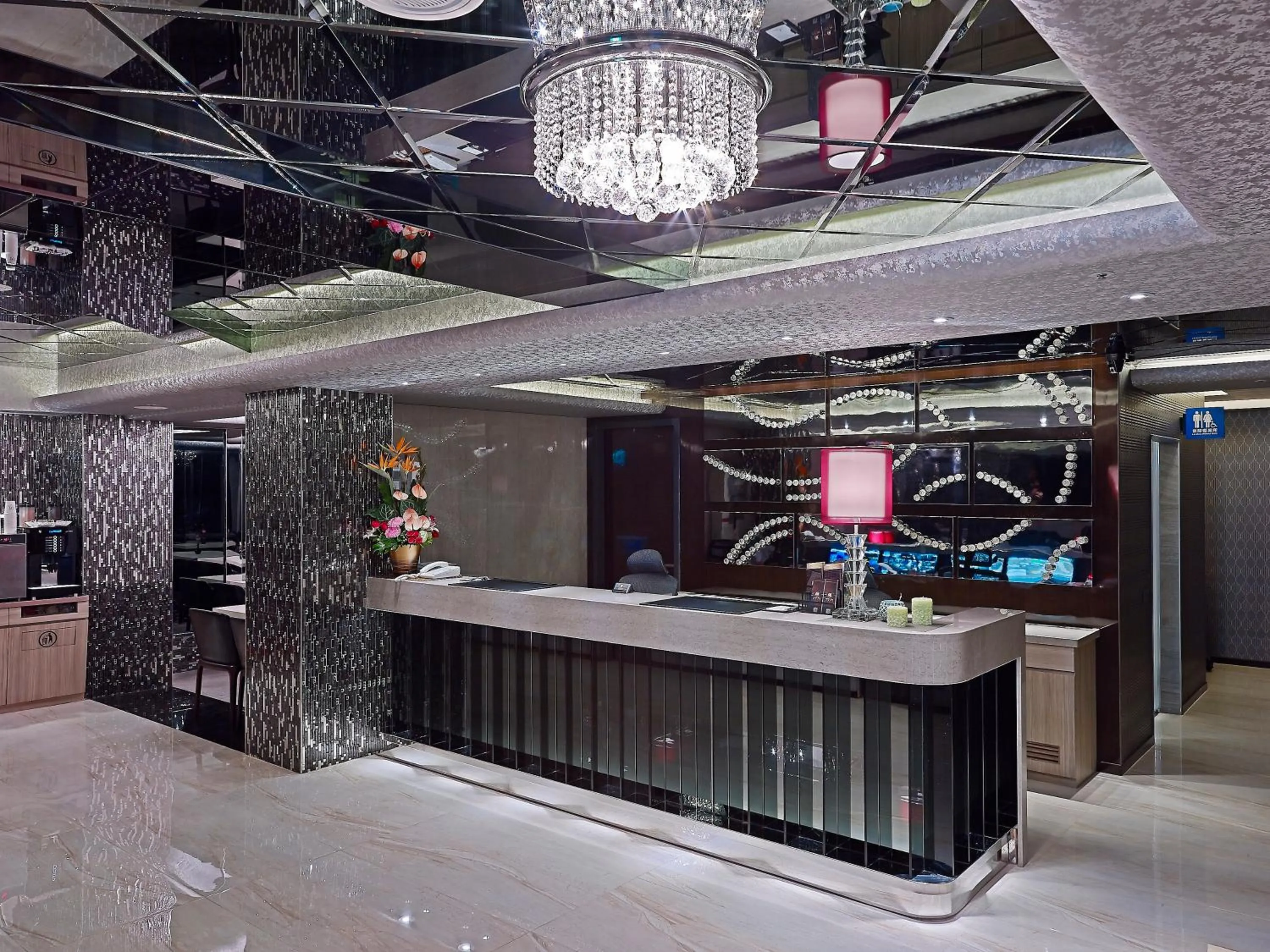 Lobby or reception in Beauty Hotels Taipei - Hotel Bfun