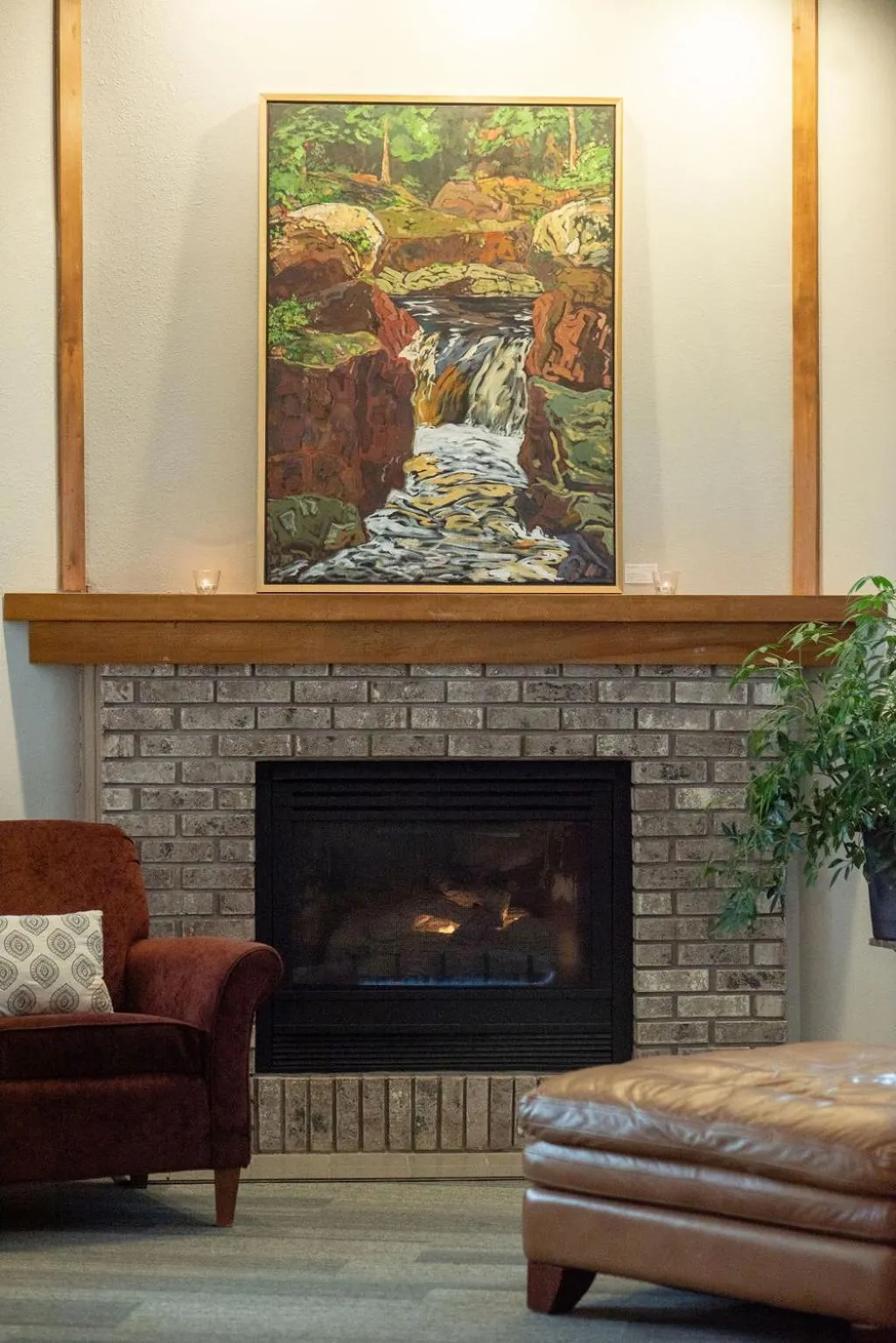 Lobby or reception in Mountain Inn at Lutsen