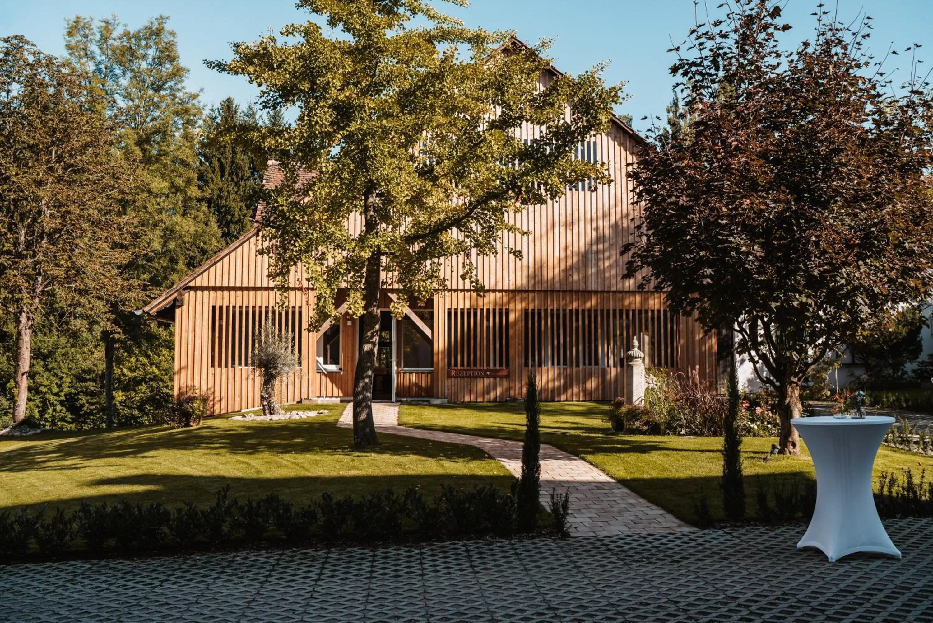 Garden view, Property Building in Schloss Gamlitz