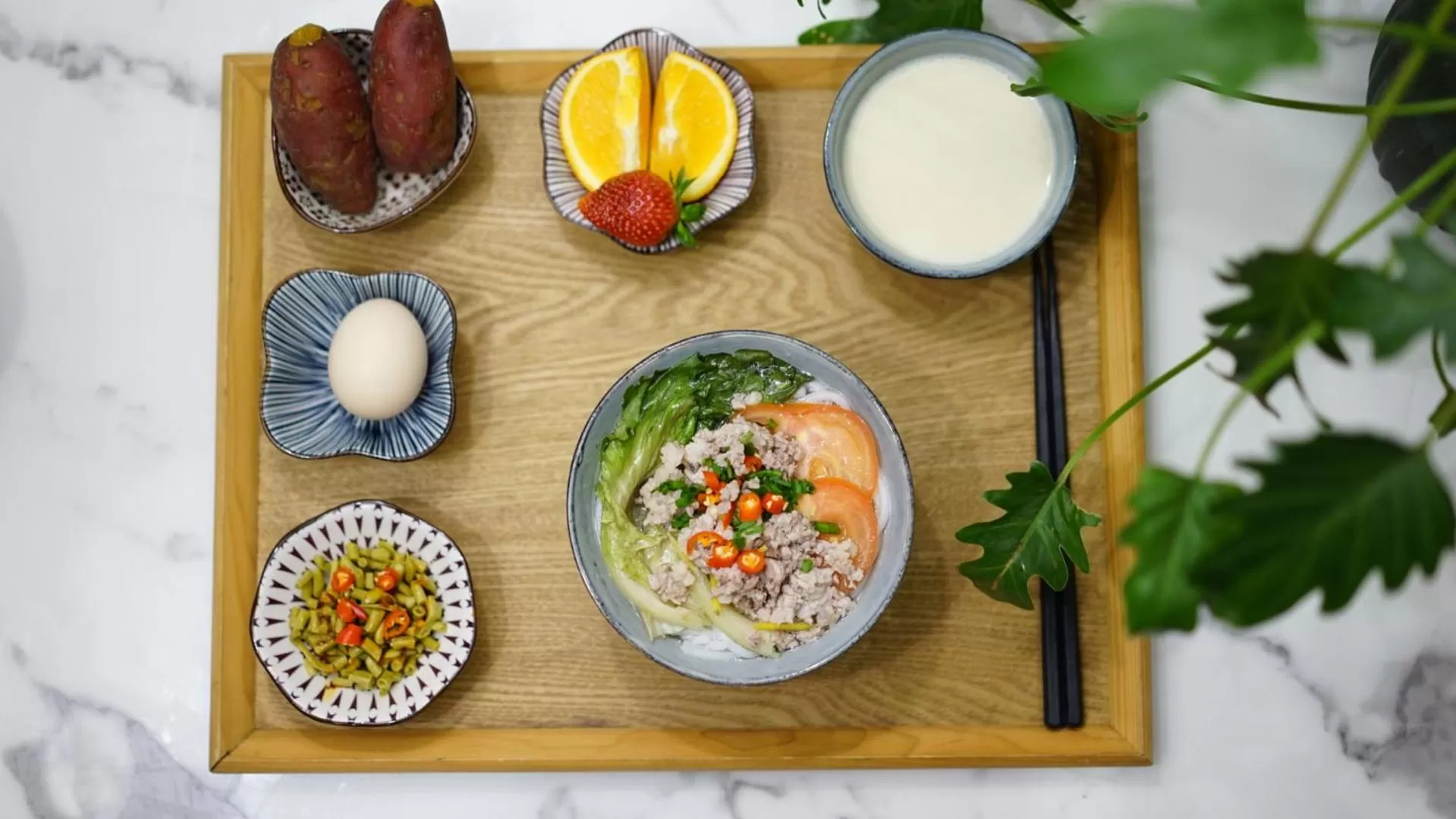 Breakfast in Li River Resort Villa Hotel