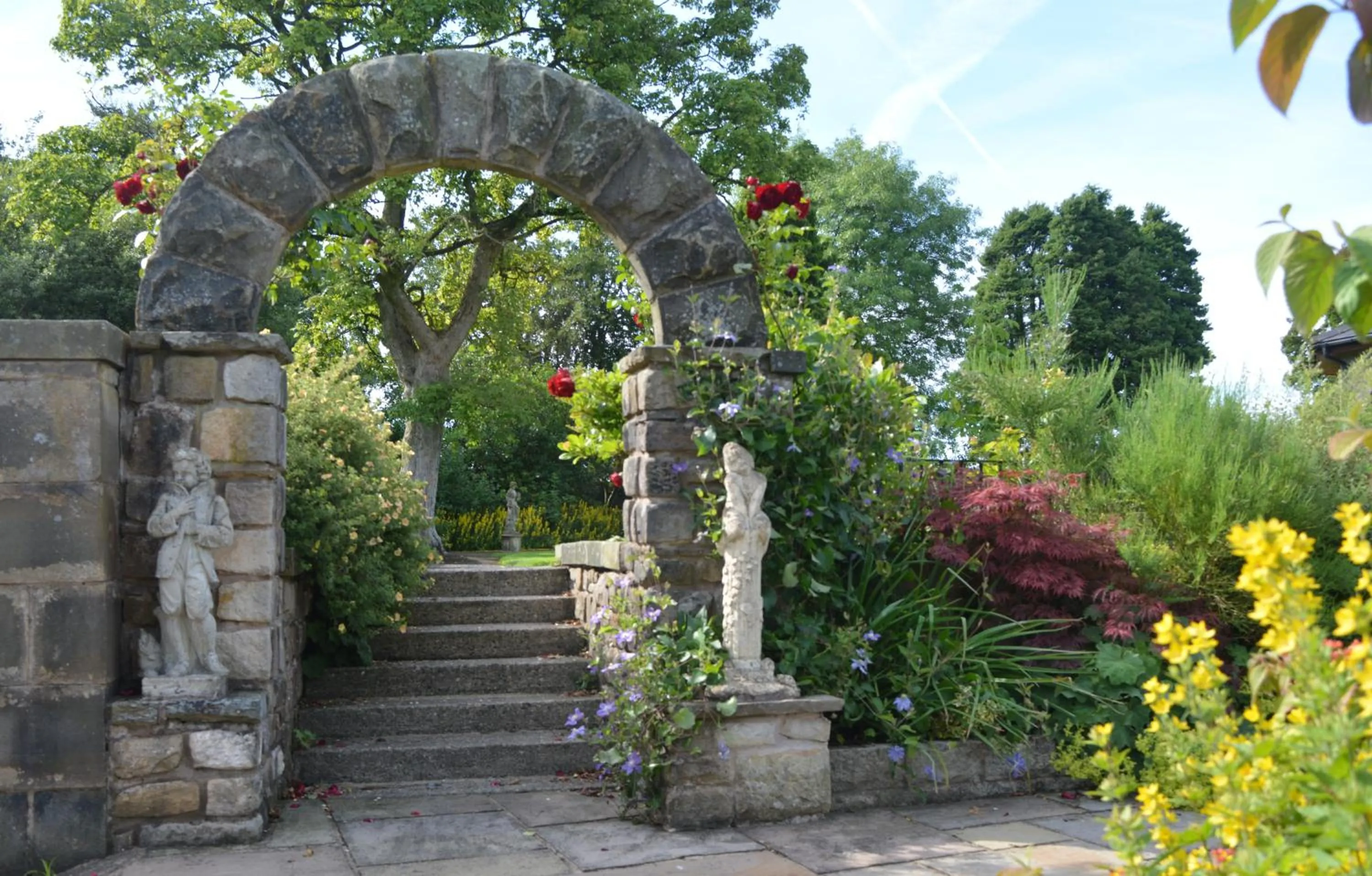 Garden in Ferraris Country House Hotel