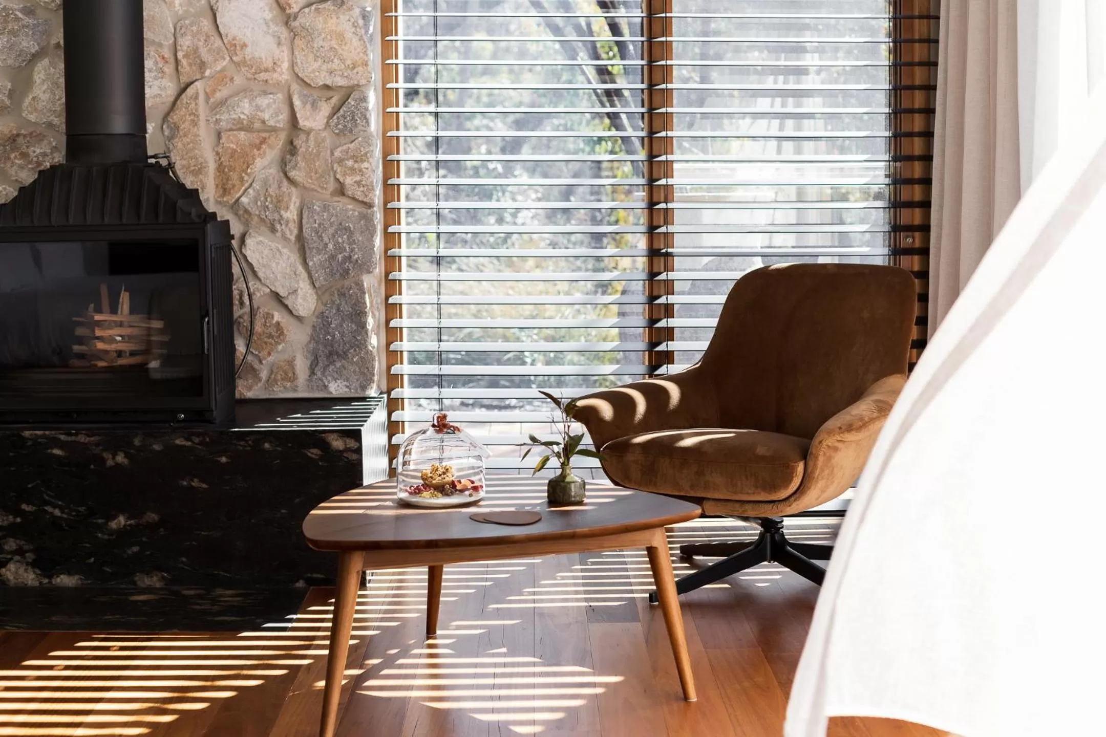 flat iron in Chalets at Blackheath