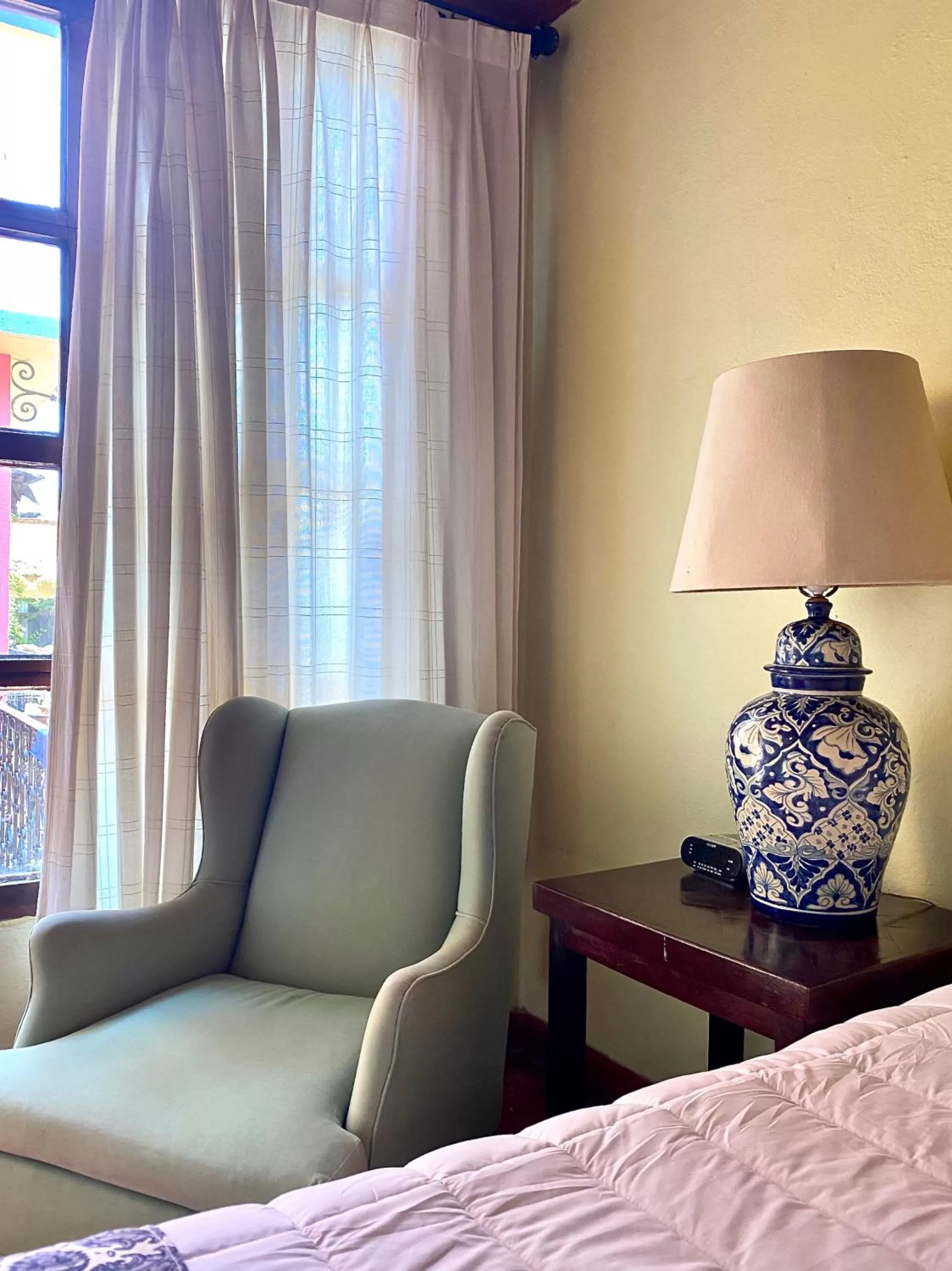 Seating area in Hacienda de las Flores