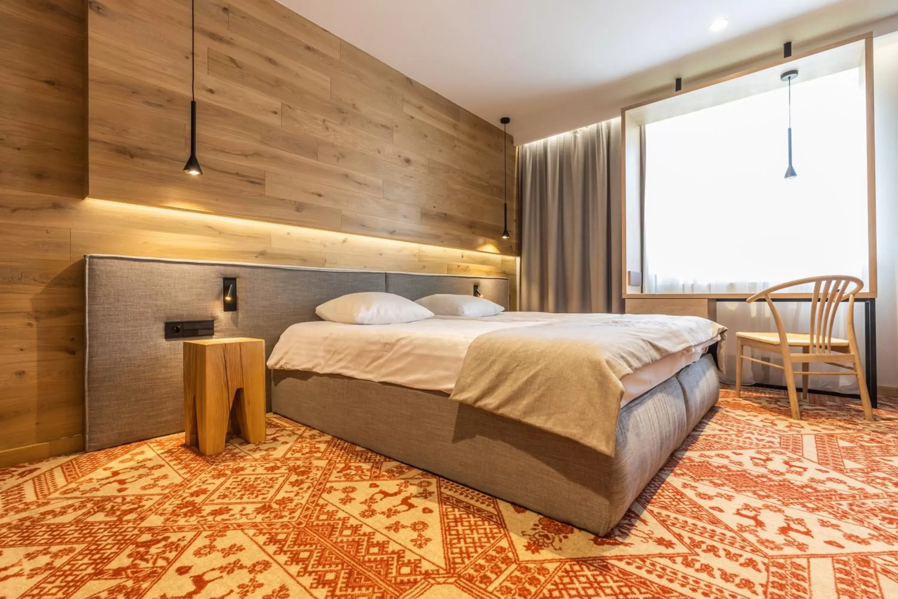 Deluxe Double Room with Balcony in Hotel Wisła Premium Deluxe Double Room with Balcony in Hotel Wisła Premium