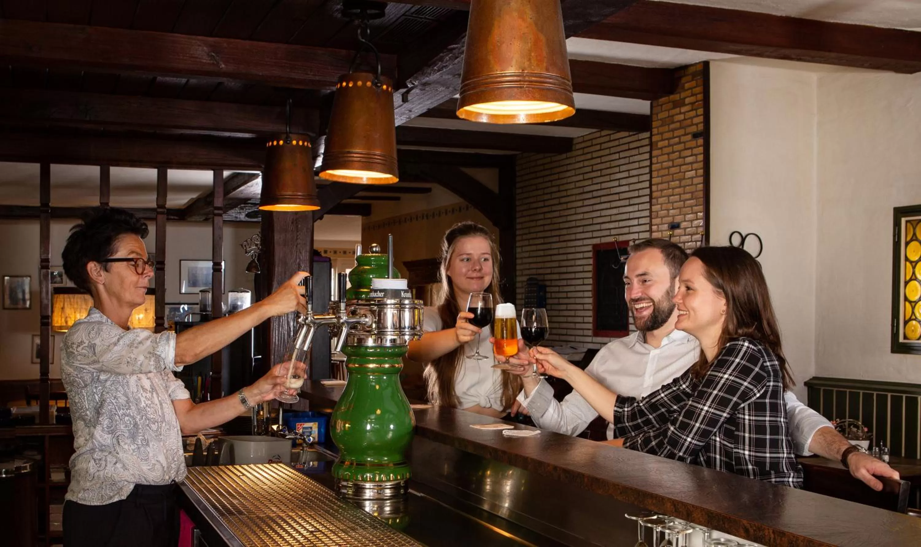 Restaurant/places to eat in Hotel zur Davert