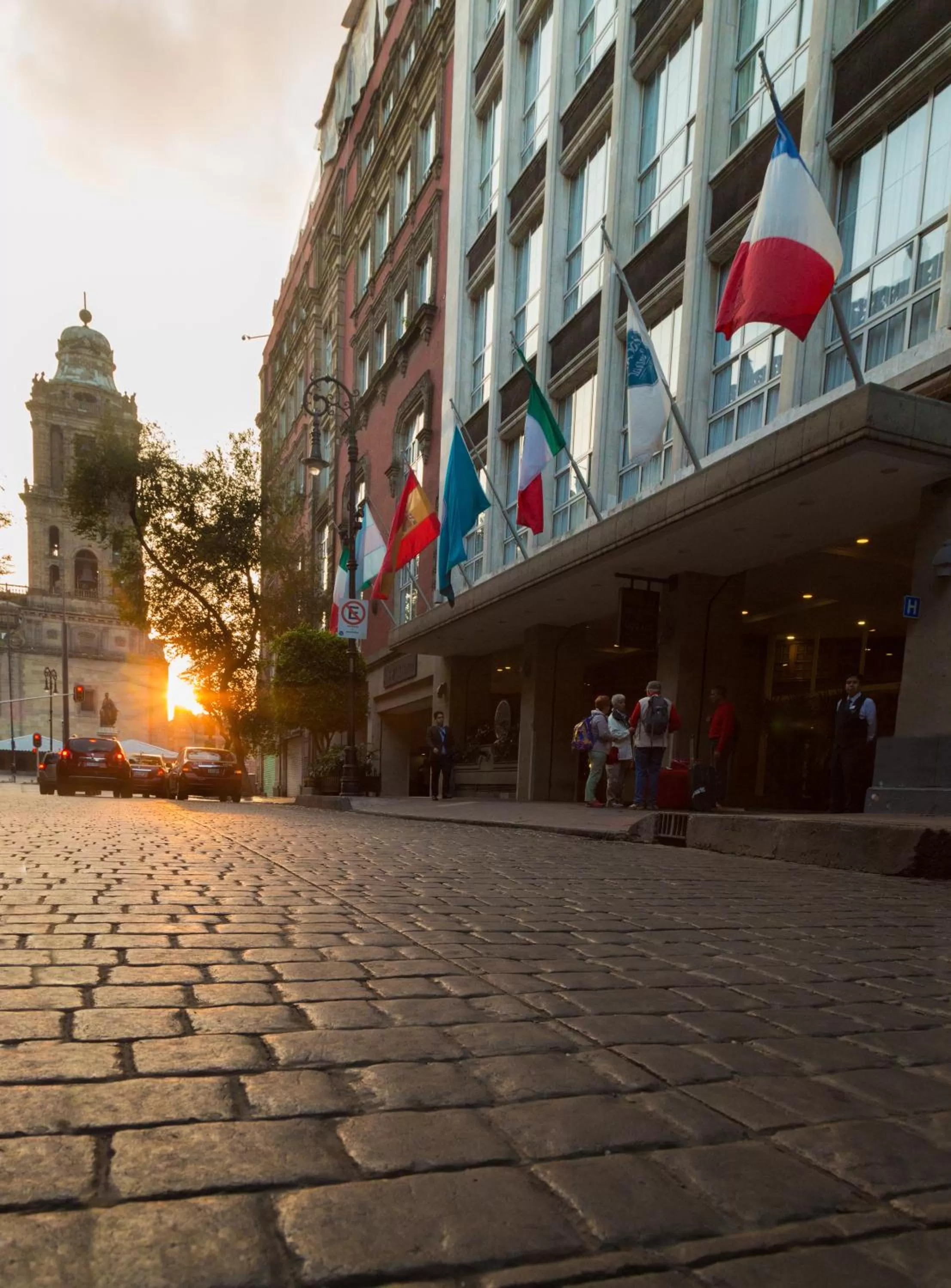 Facade/entrance in Zocalo Central & Rooftop Mexico City