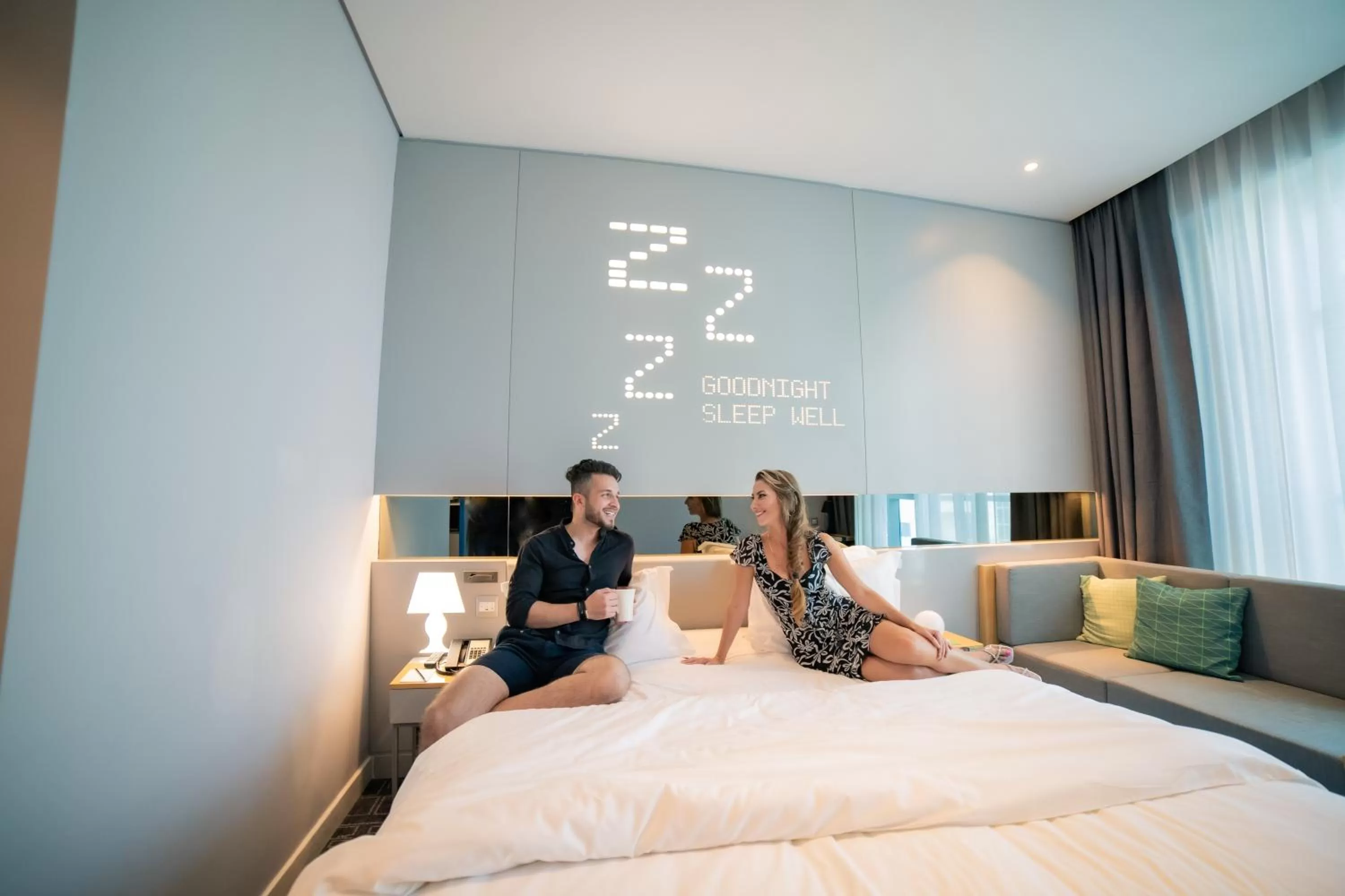 Bedroom, Bed in Studio M Al Barsha Hotel by Millennium