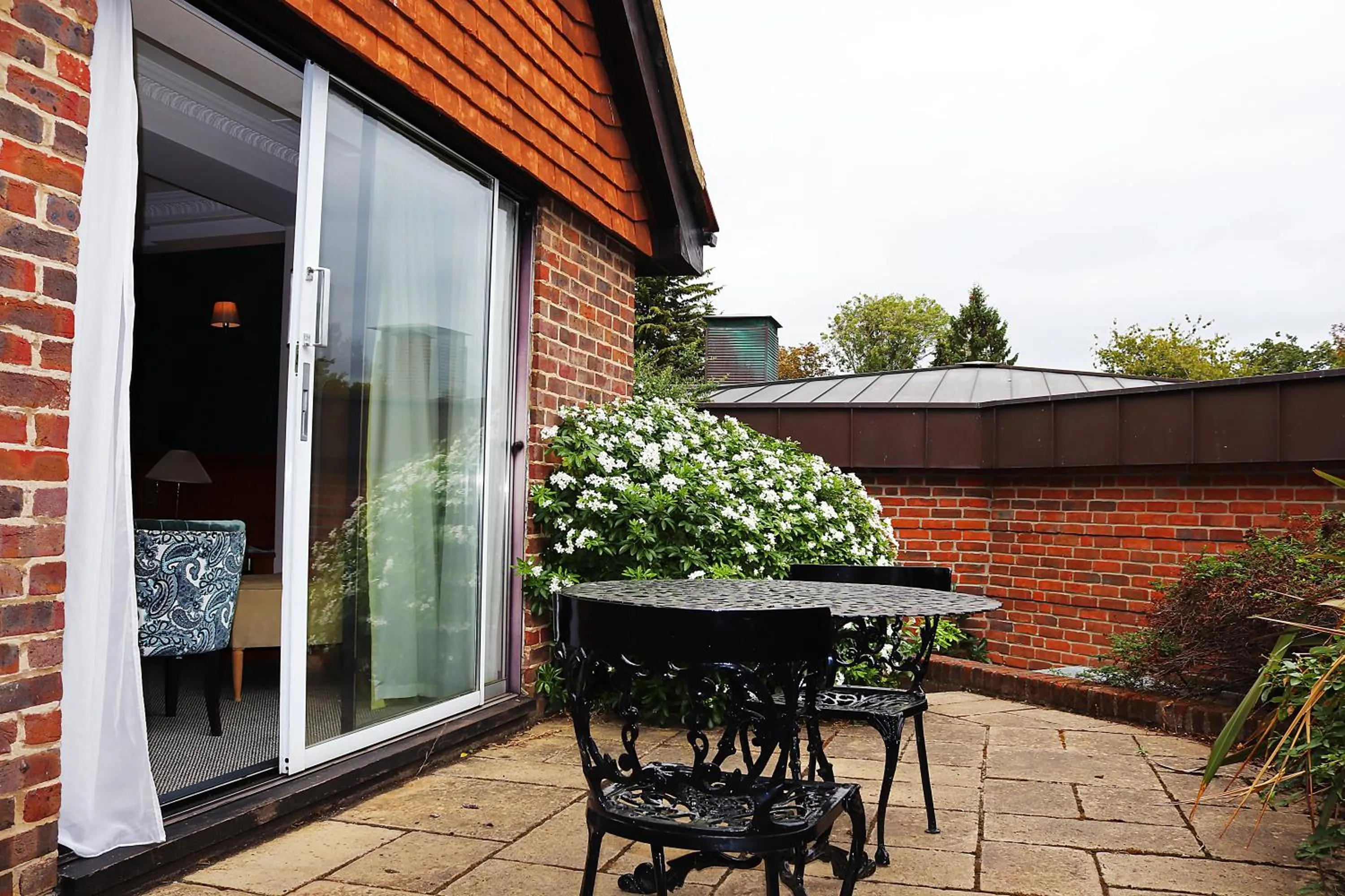 Patio in Fredrick's Hotel & Spa