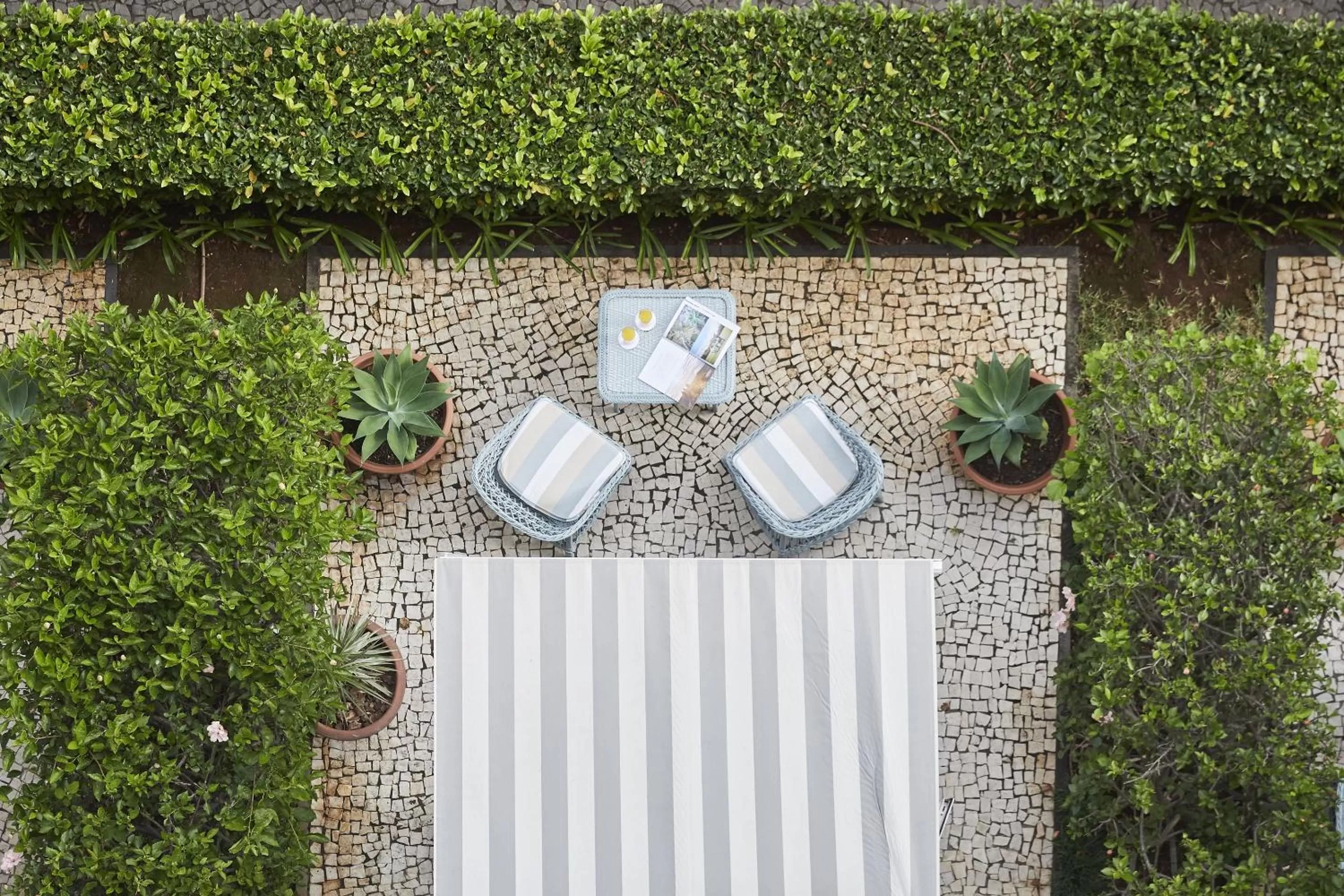 Patio in Reid's Palace, A Belmond Hotel, Madeira
