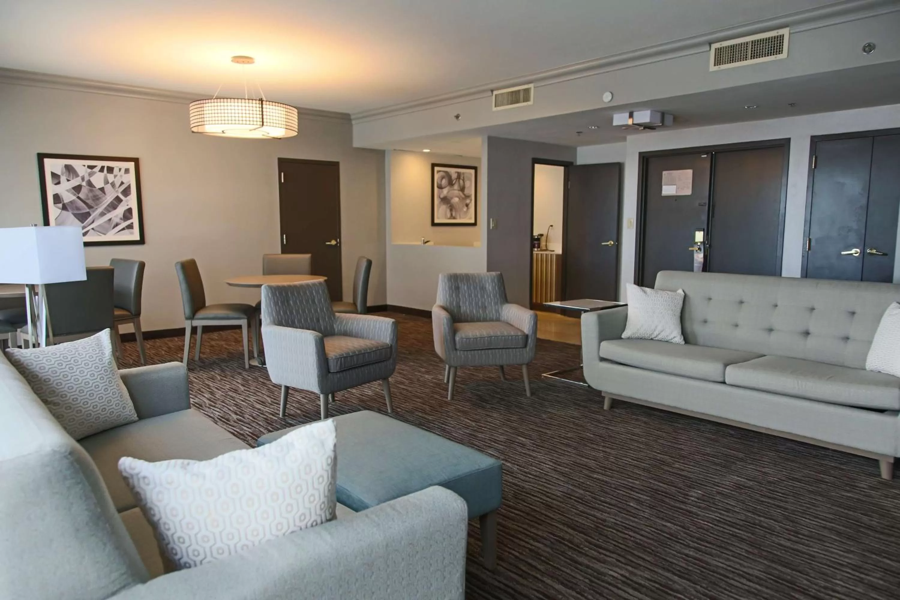 Living room in Hilton Melbourne, FL