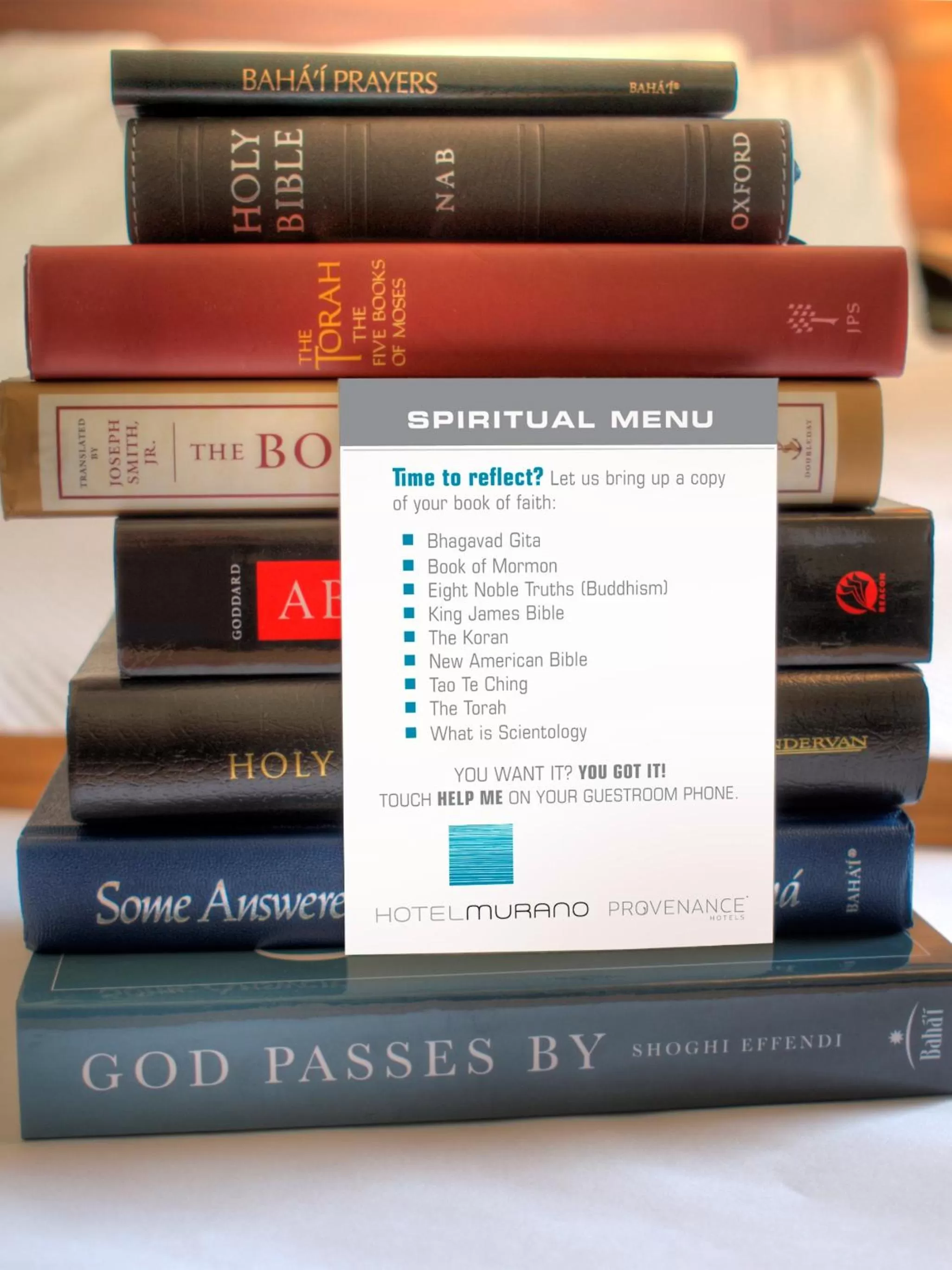 Decorative detail in Hotel Murano