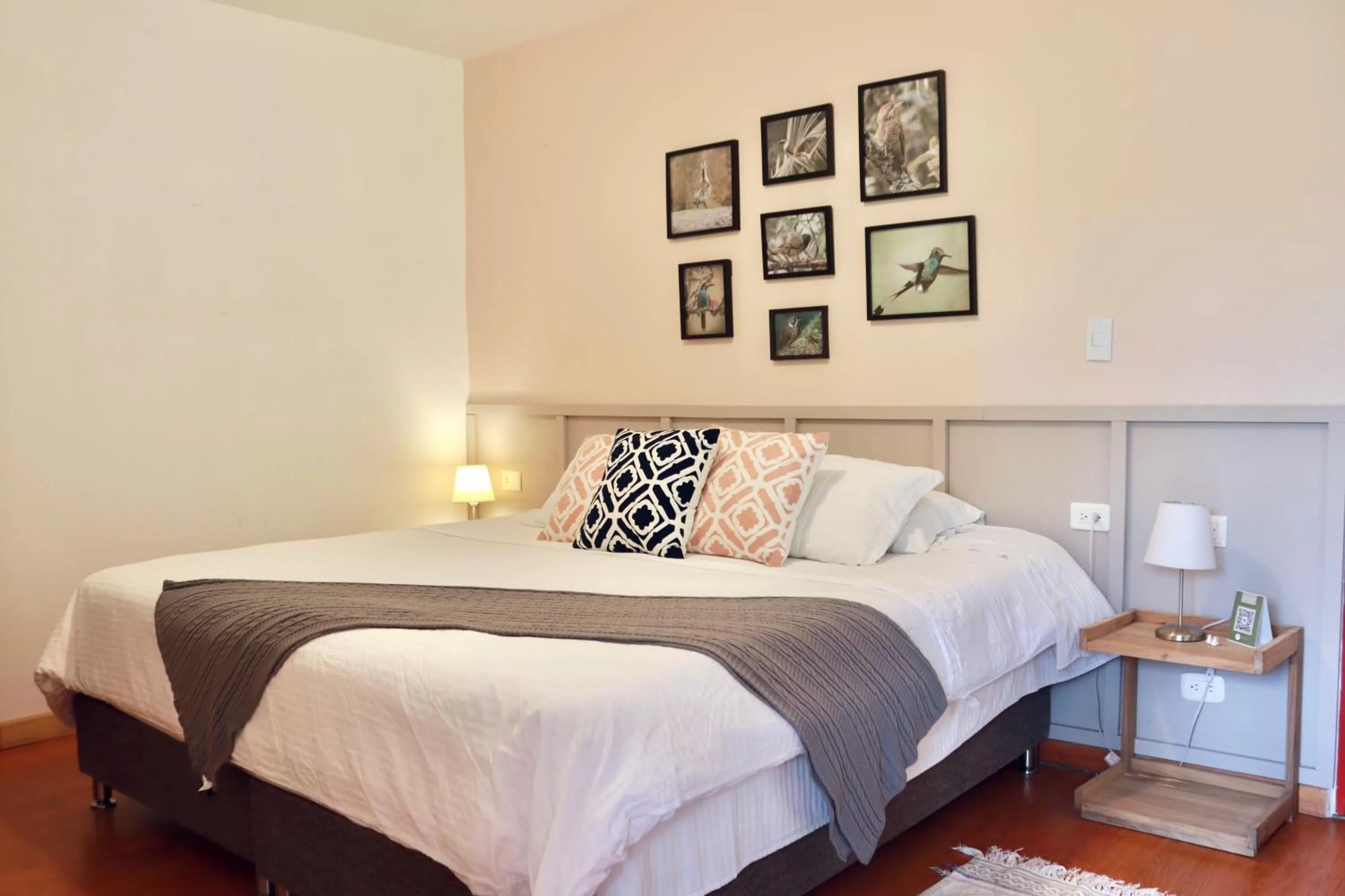 Photo of the whole room, Bed in La Cabaña Ecohotel - Valle del Cocora