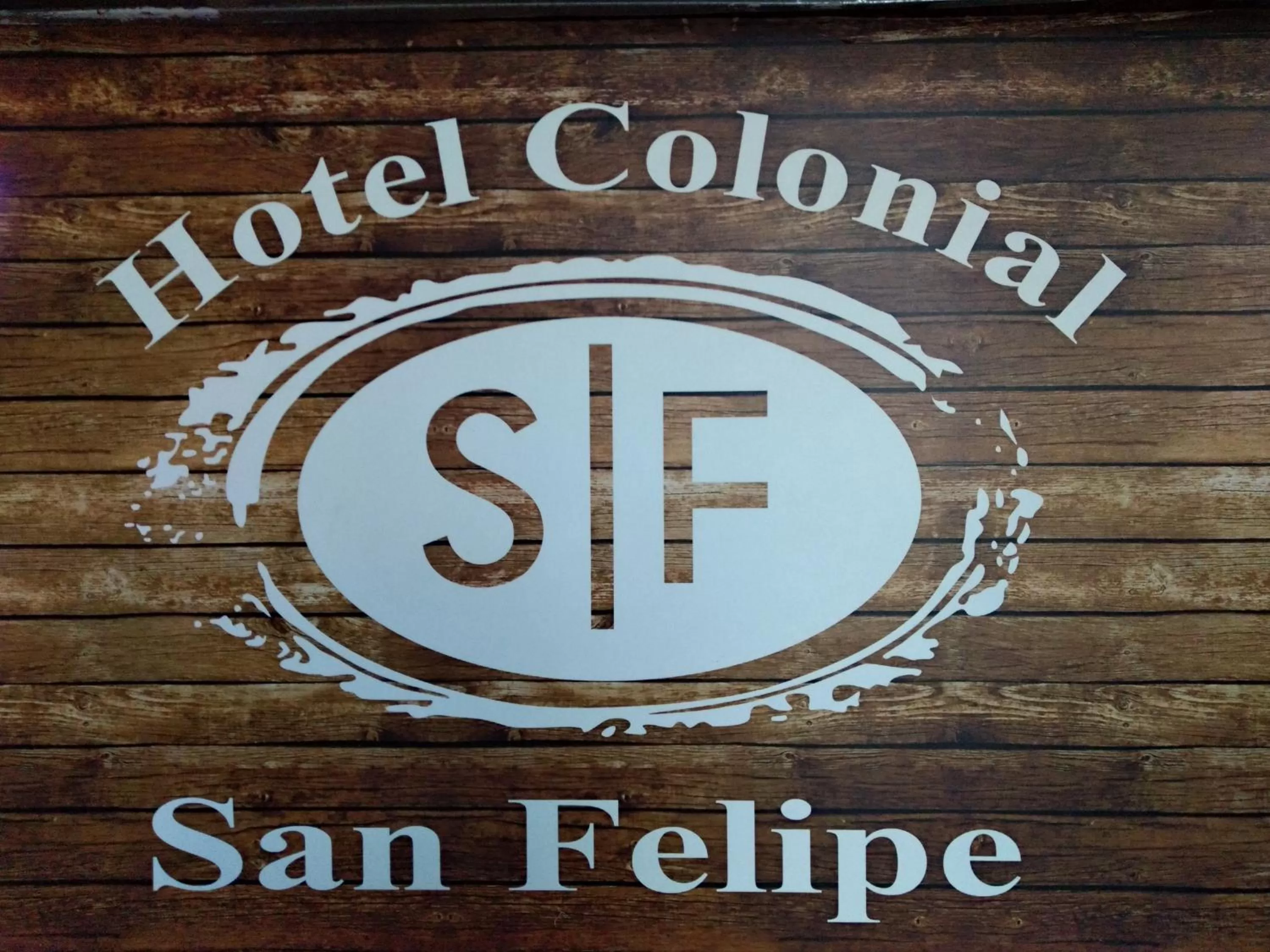 Property logo or sign in Hotel Colonial San Felipe
