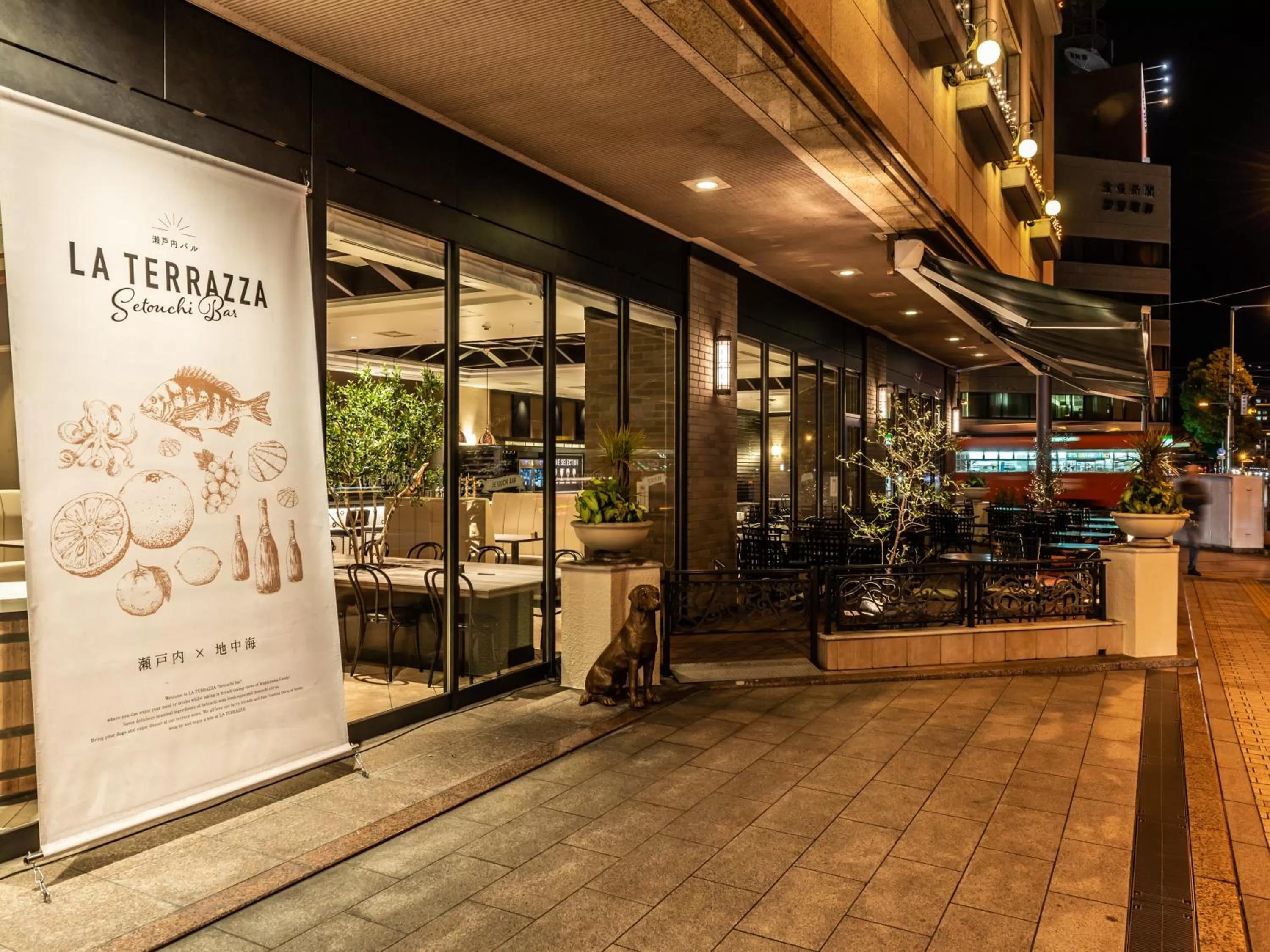 Restaurant/places to eat in HOTEL MYSTAYS Matsuyama