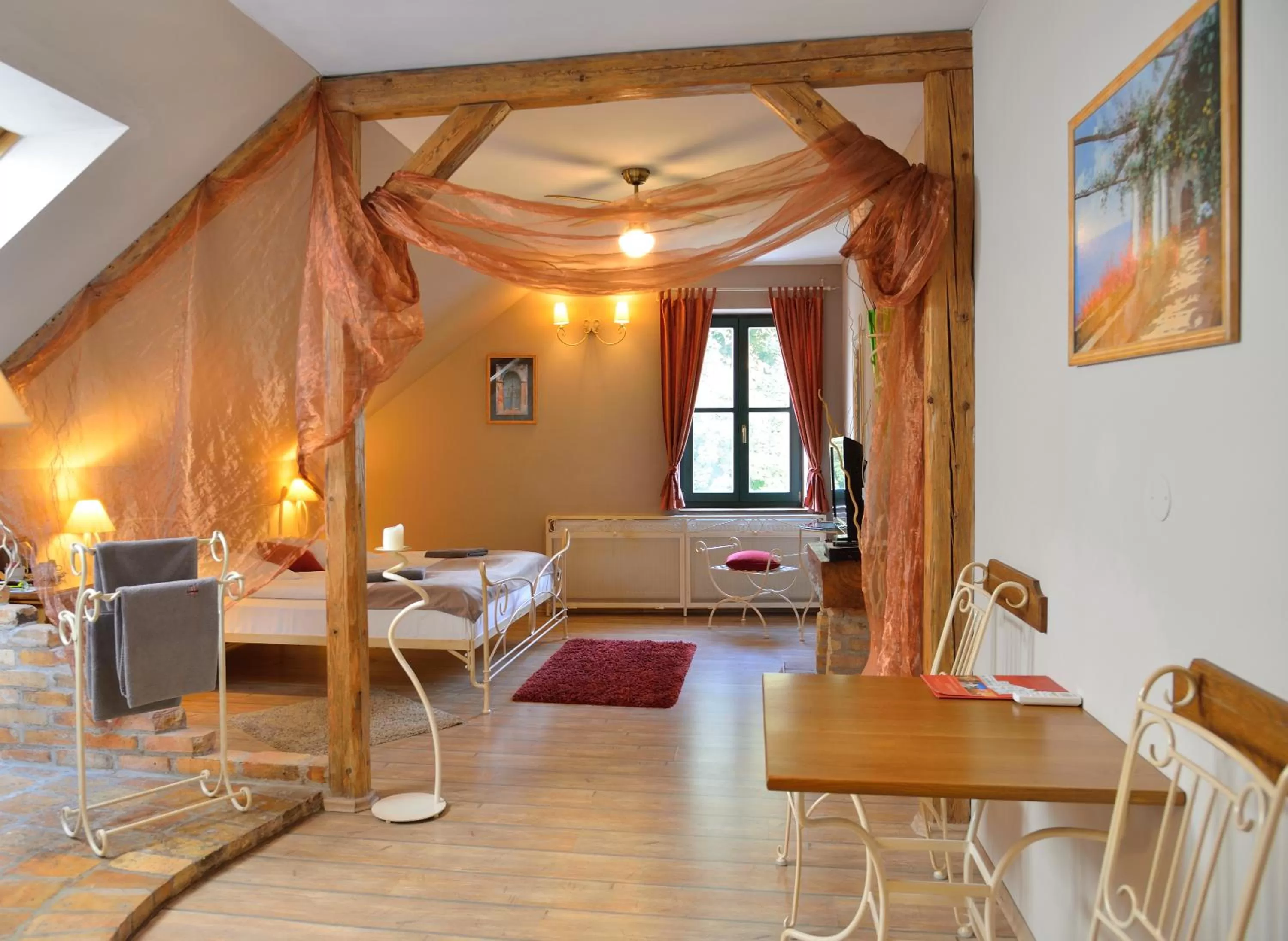 Seating Area in Hotel and restaurant Via Ironia