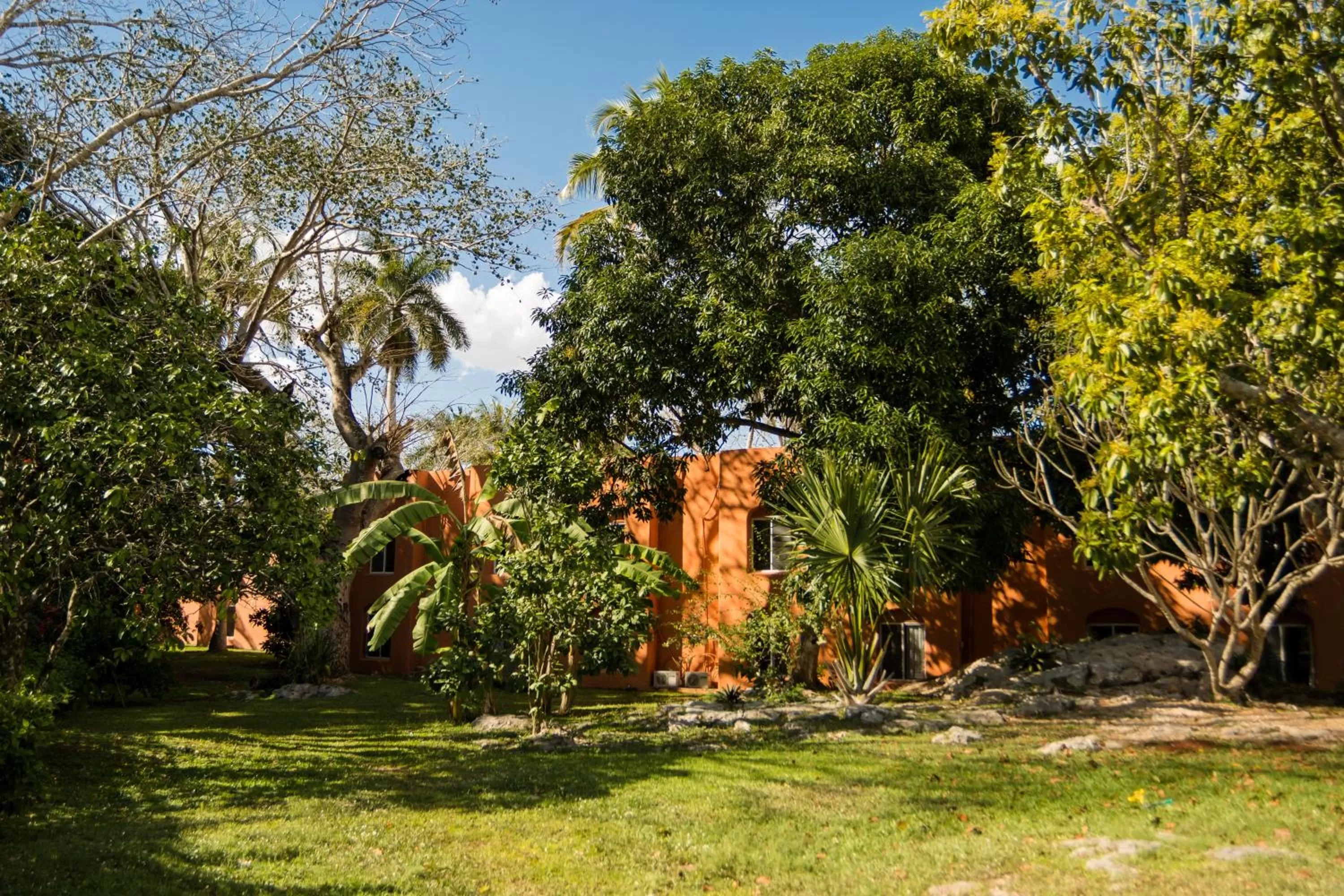 Garden in Villas Arqueologicas Chichen Itza