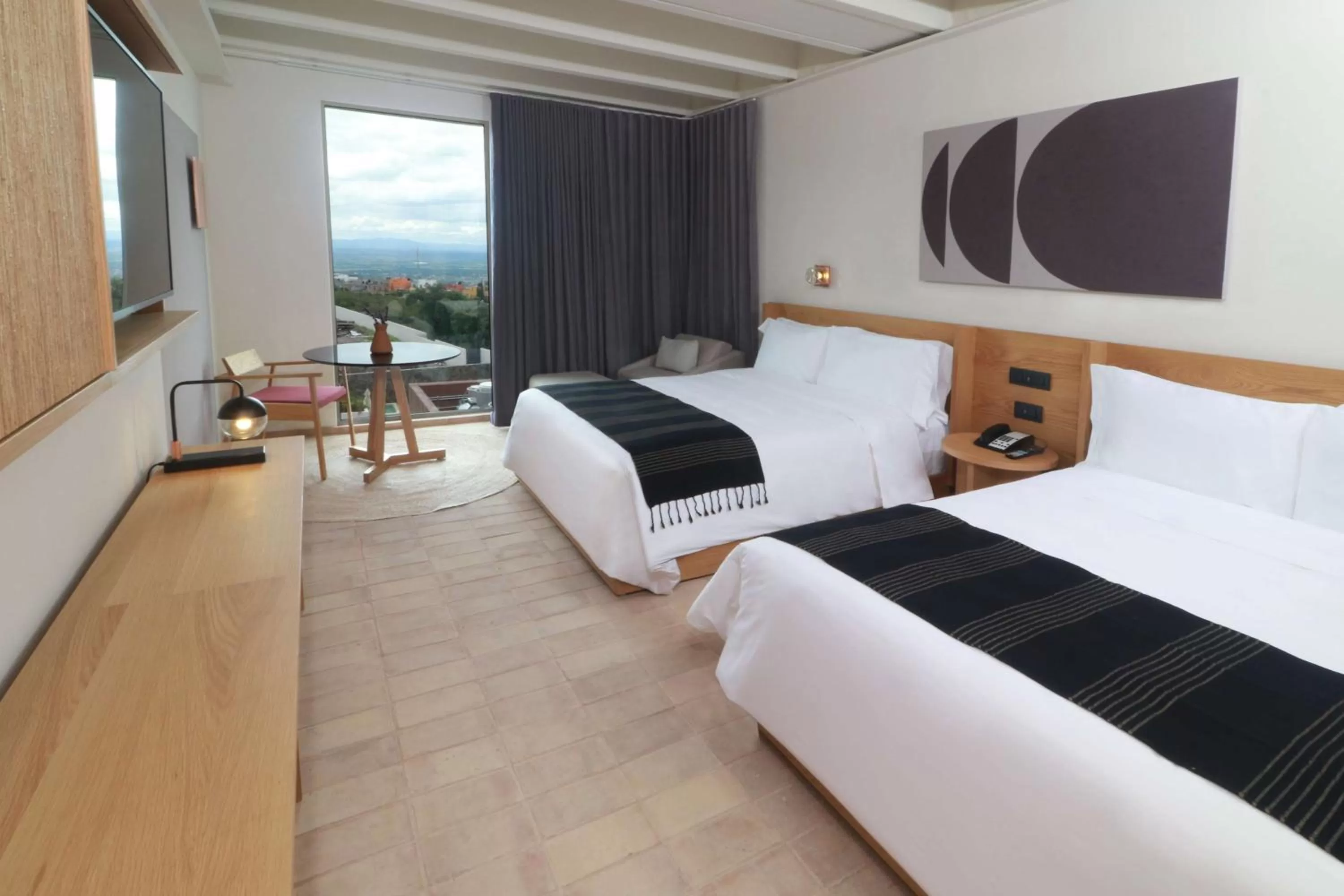 Living room, Bed in Albor San Miguel de Allende, Tapestry Collection by Hilton