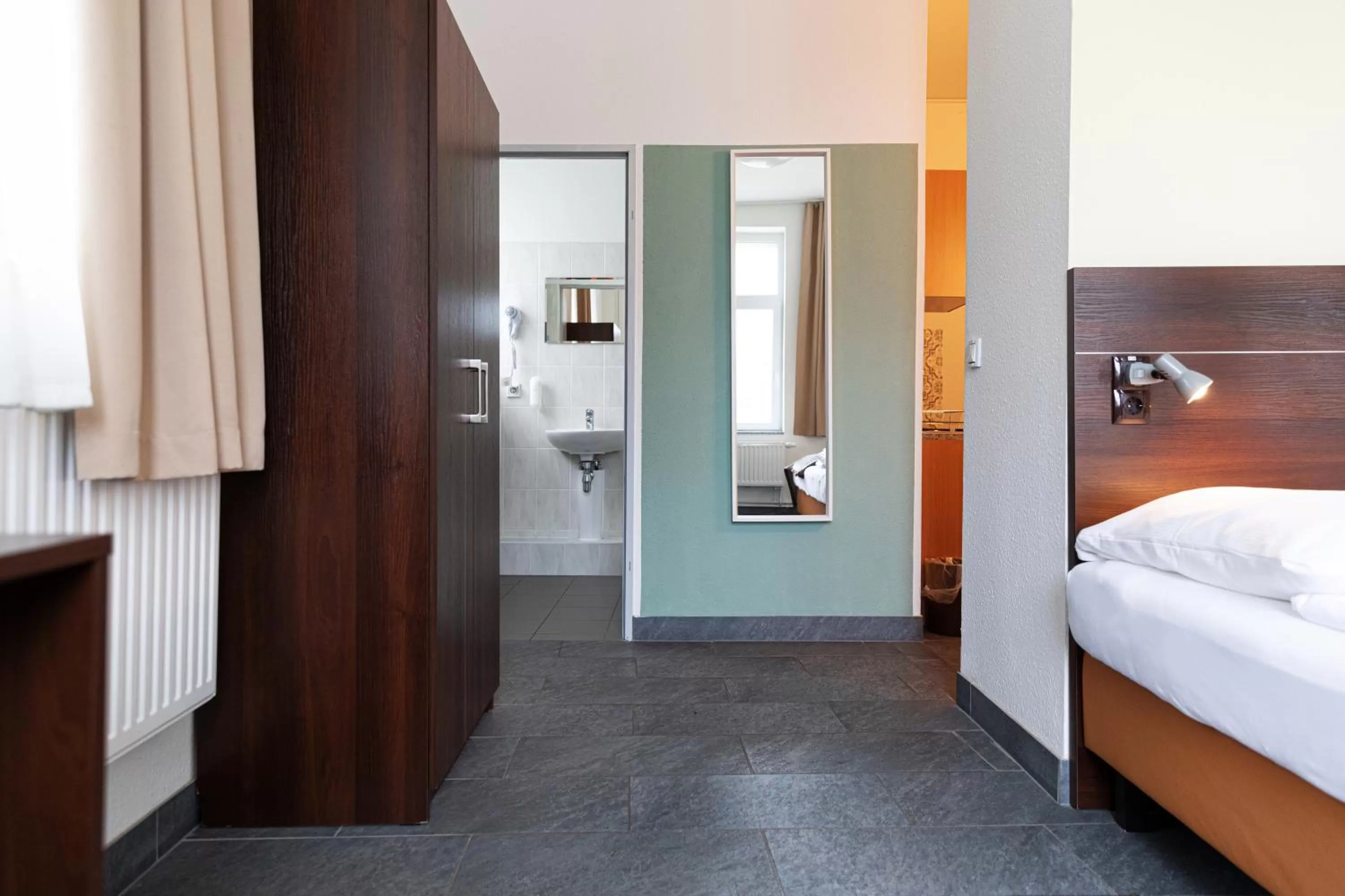 Bed in Hotel Polonia - Frankfurt/Oder