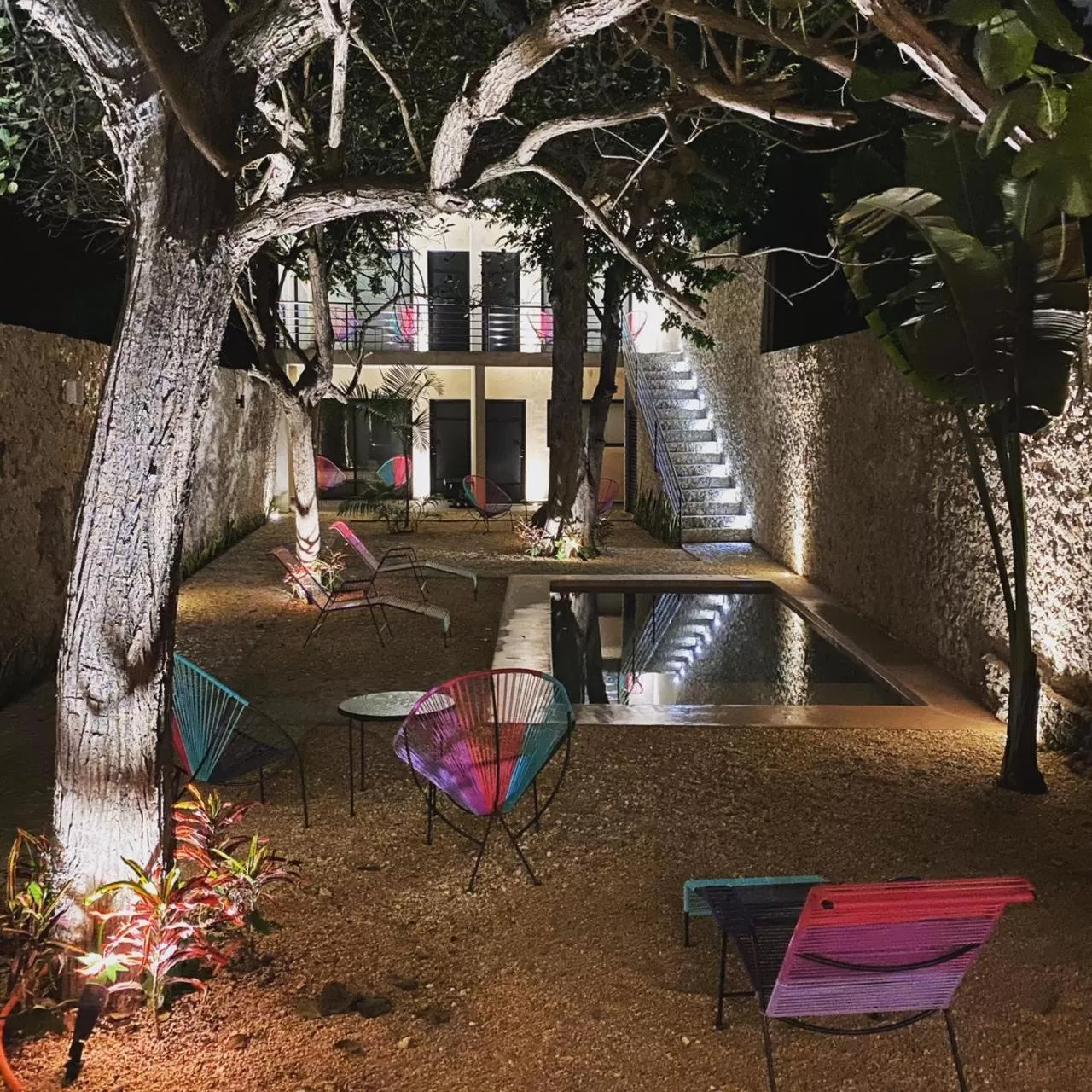 Garden in Hotelito YUM KAAX