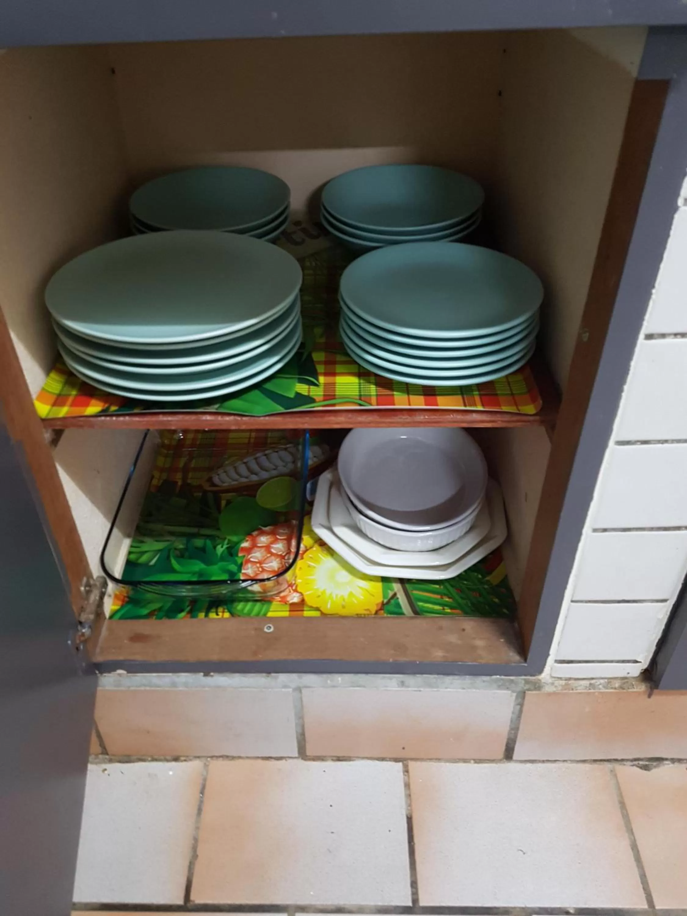 Kitchen or kitchenette in Appartement de la Baie