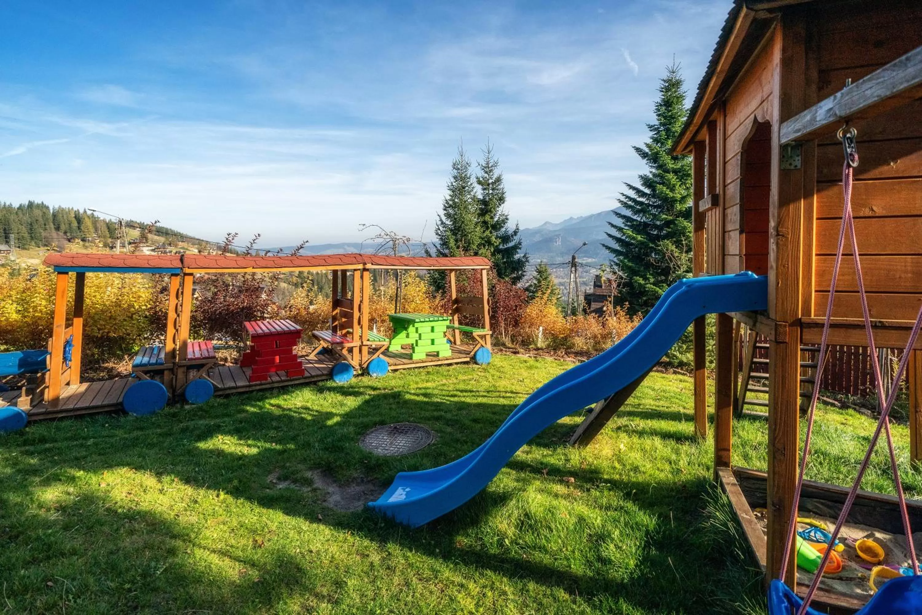 Children play ground in Butorowy Dwór