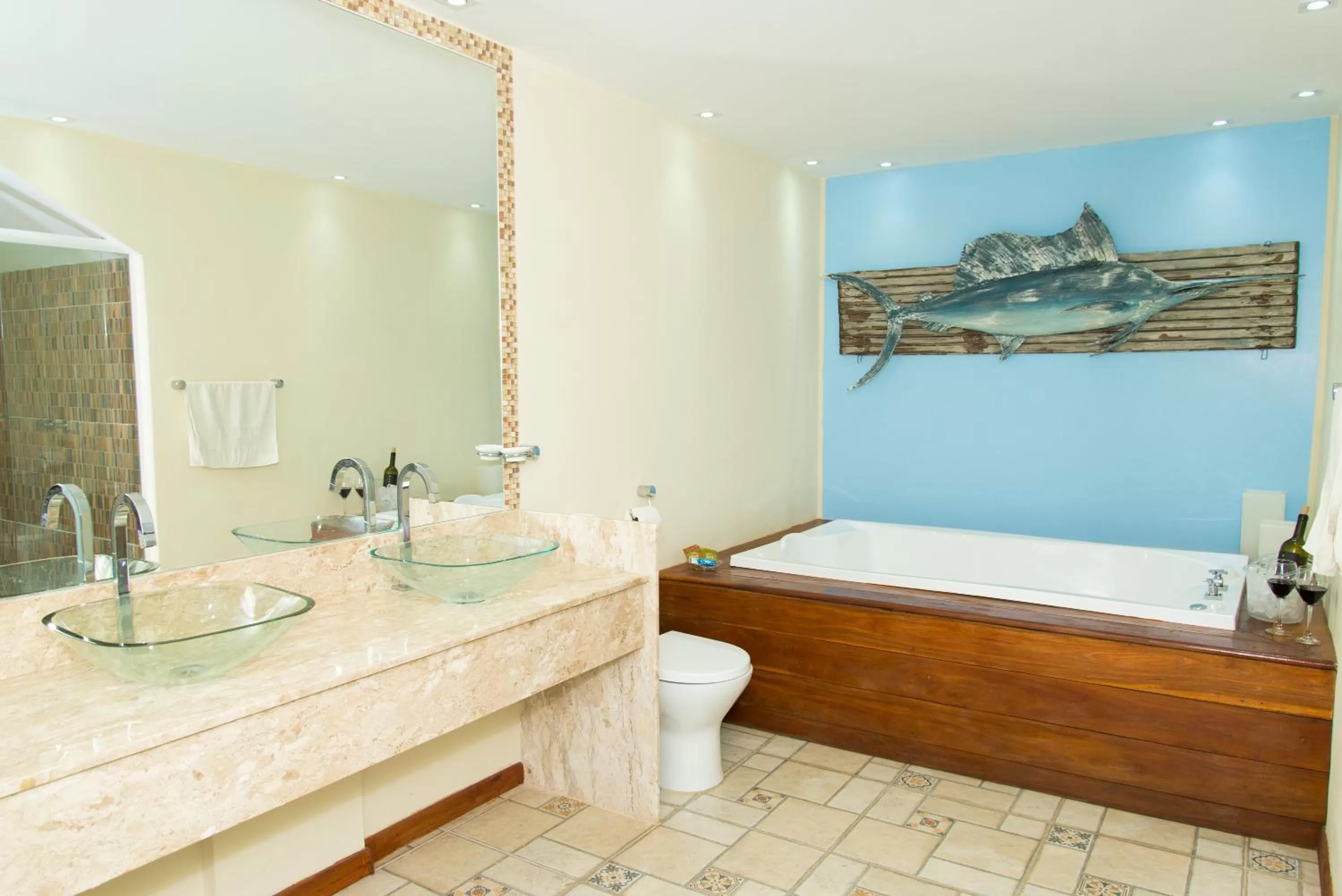 Bathroom in Pousada La Dolce Vita