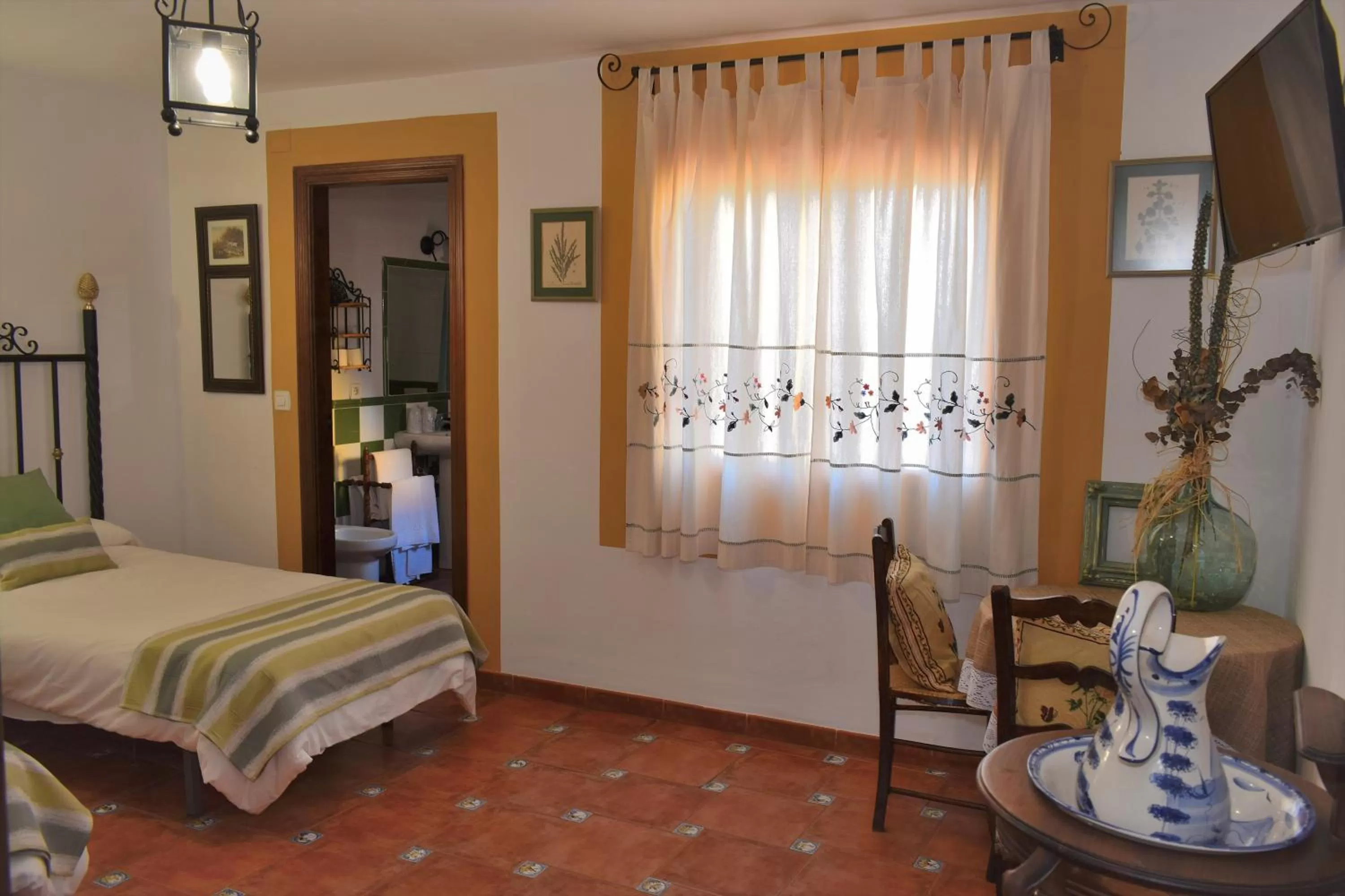 Bed in POSADA EL ARRIERO