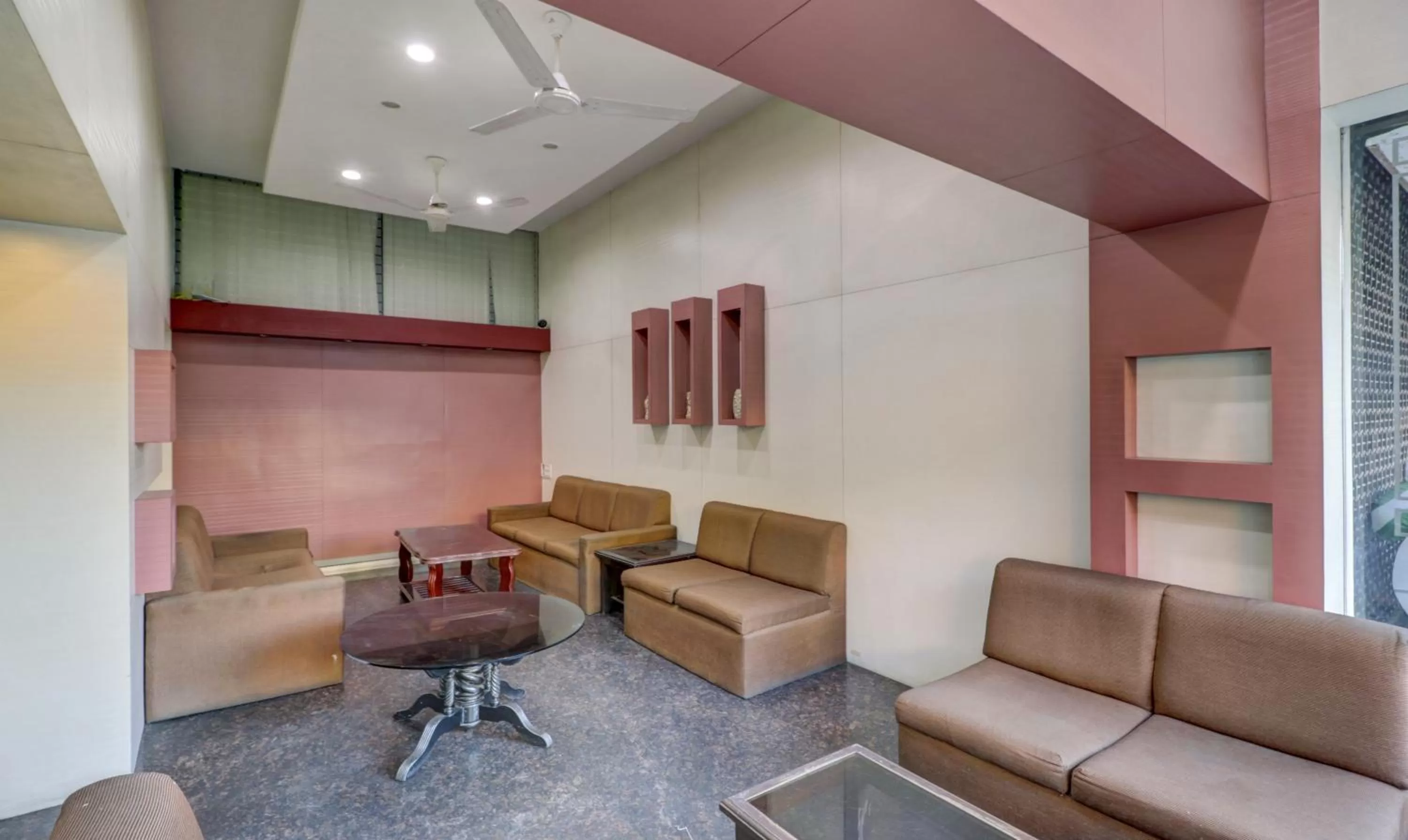 Seating Area in Treebo Trend Orange City