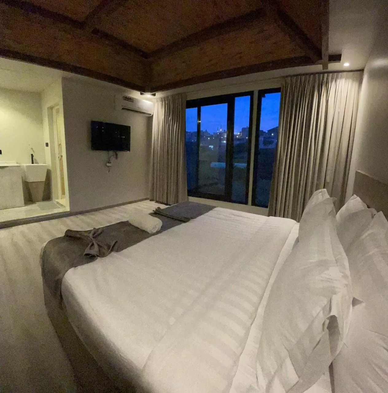 Bed in فندق جولدن الأندلس أبها - Golden Andalus Hotel Abha